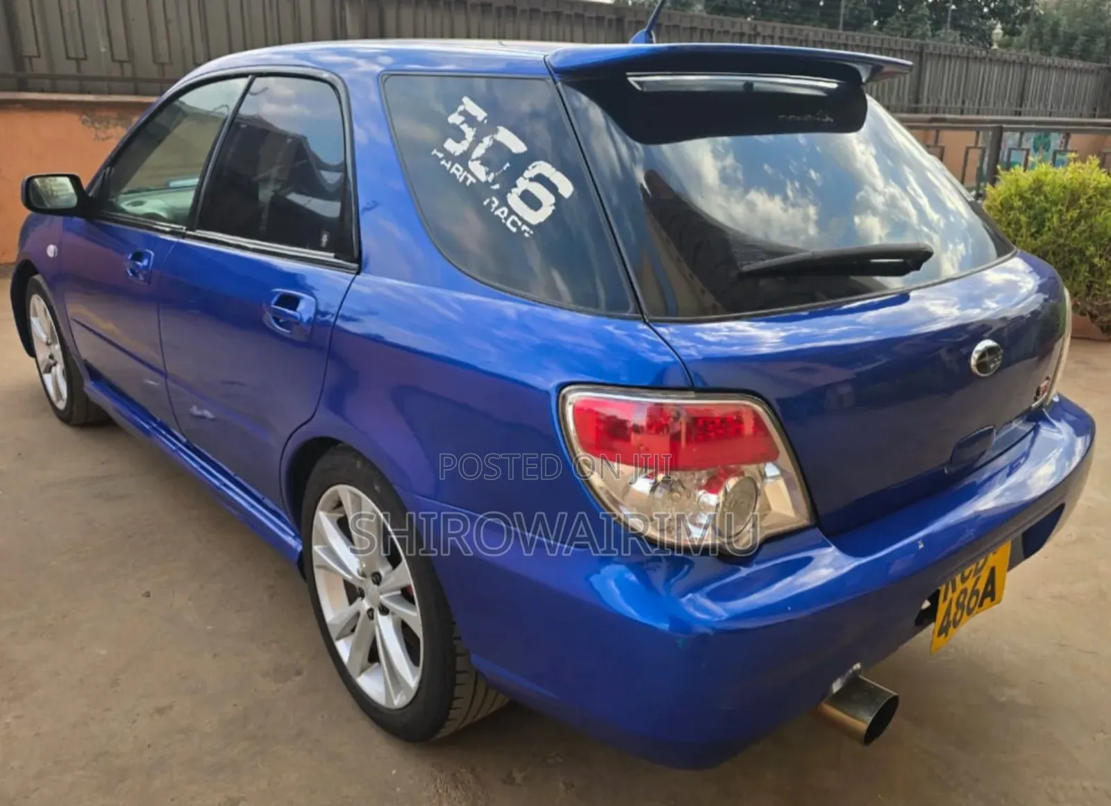 Subaru Impreza 2007 Blue