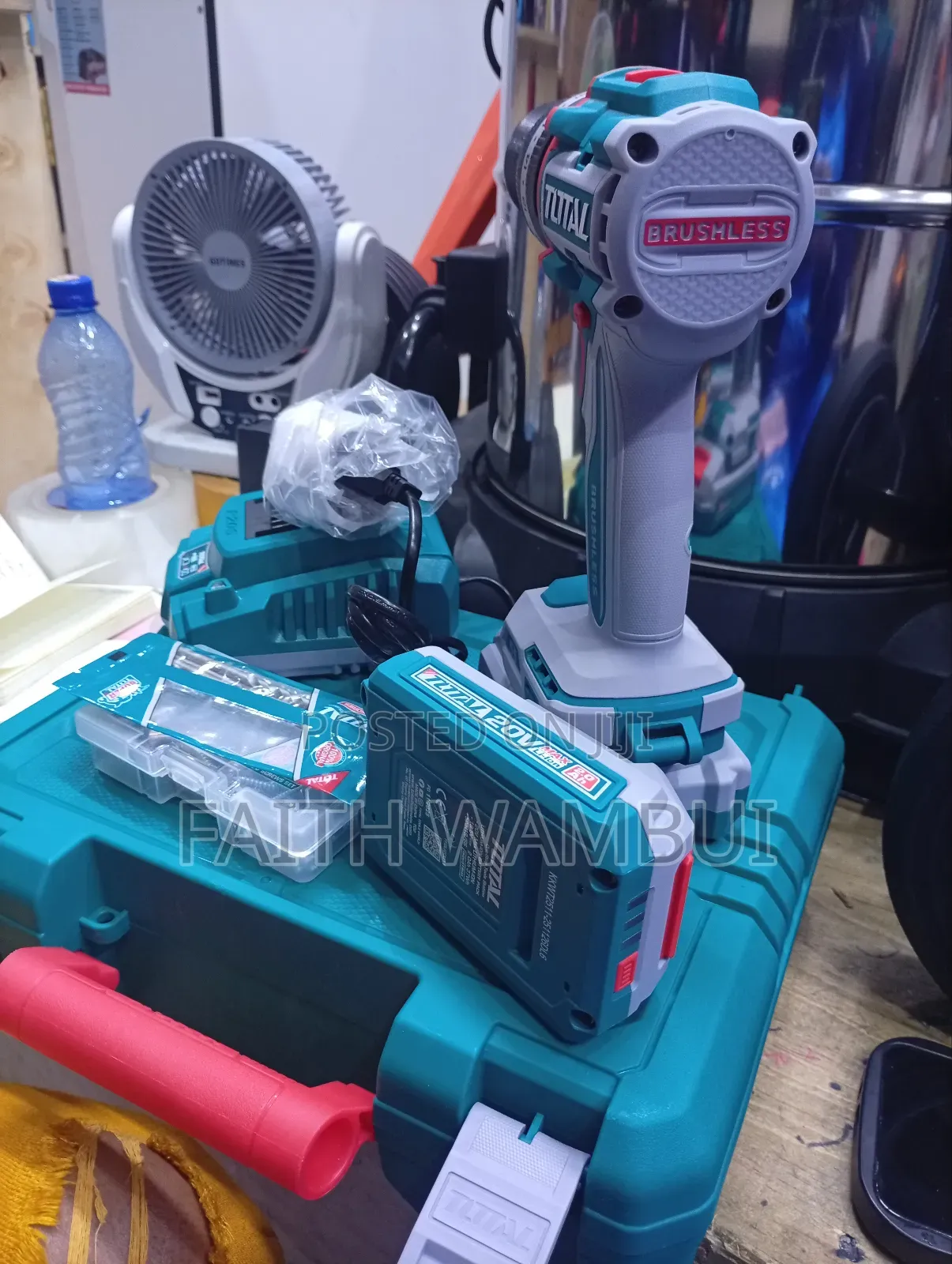 Professional 20v Industrial Total Drill Set/Total Dril Set
