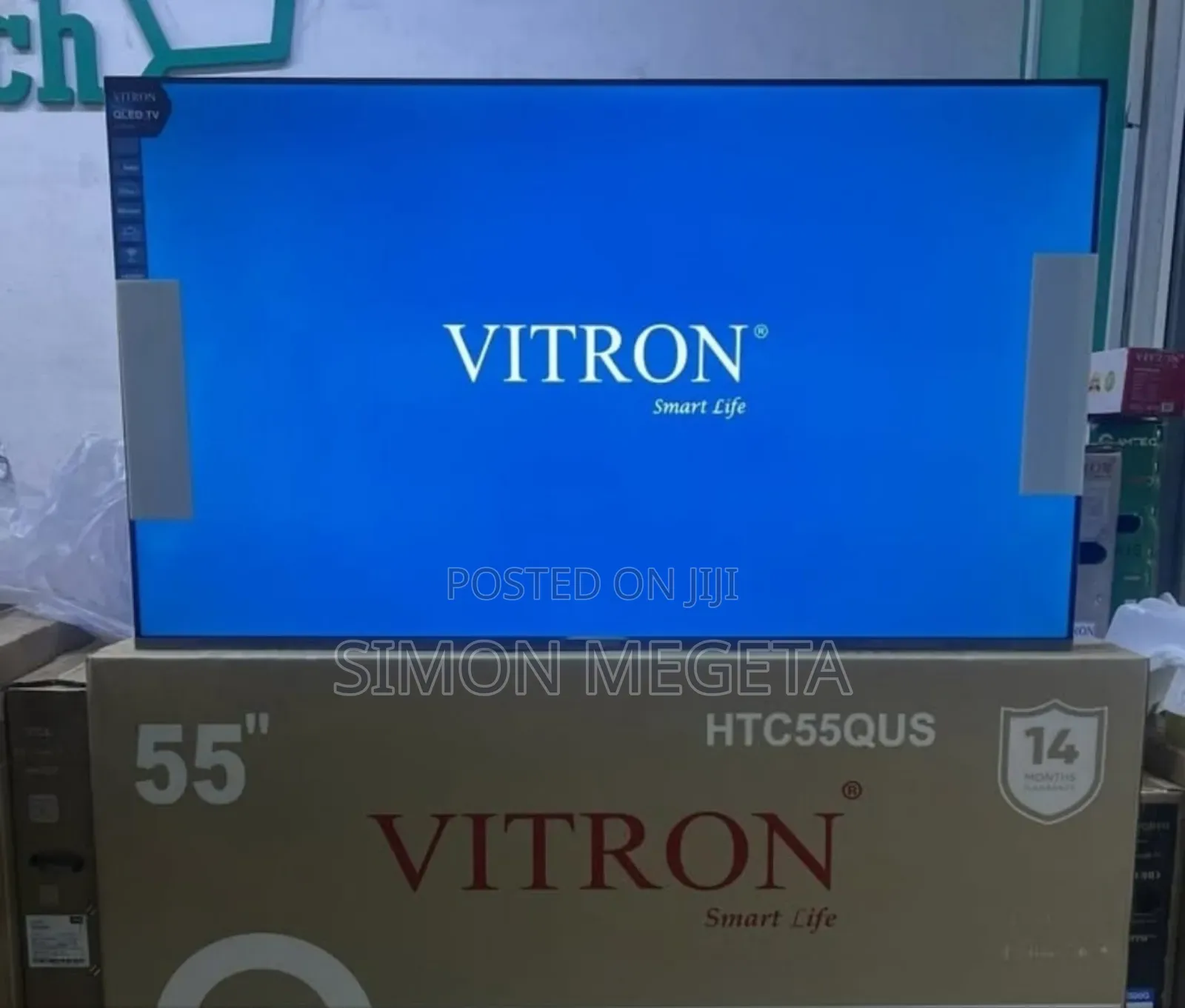 Qled 55 Inch Vitron Tv Htc55qus
