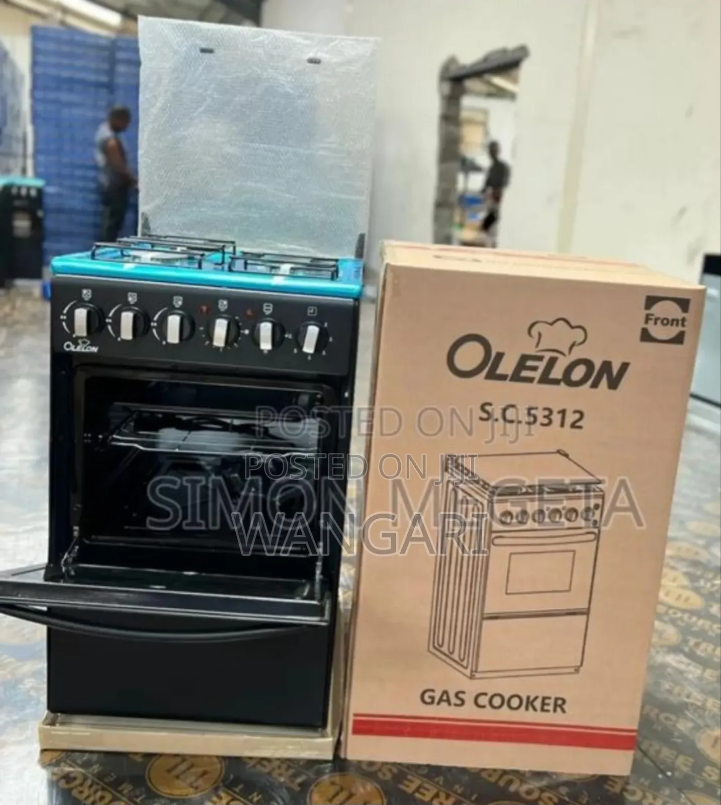 50by55 3gas+1 Electric Standing Cooker