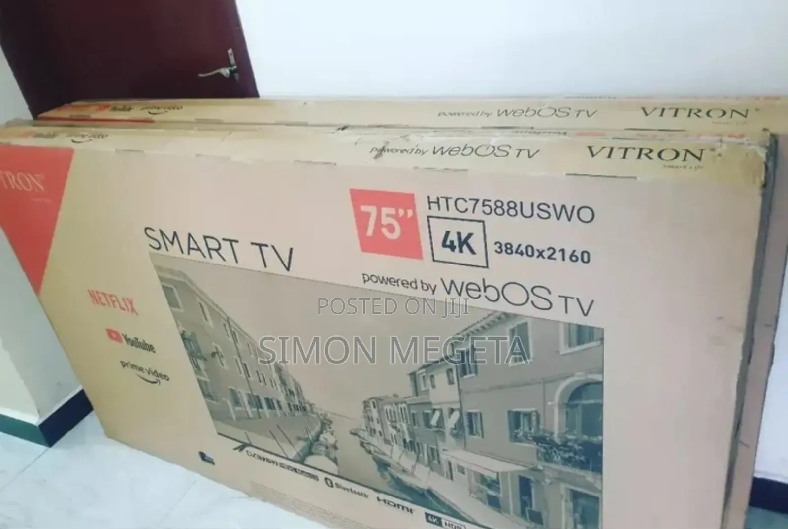 Prime Video Youtube Webos Vitron 65 Inch