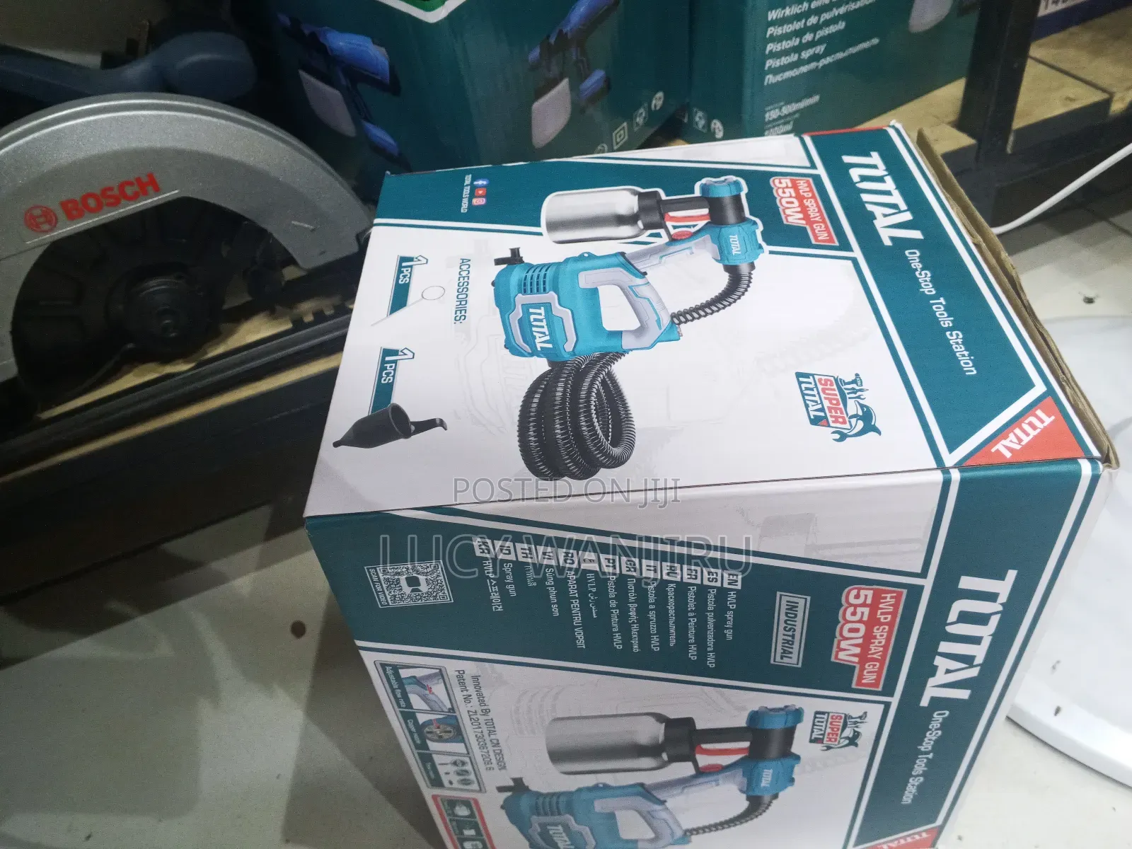 Well Performing 550w HVLP Spray Gun