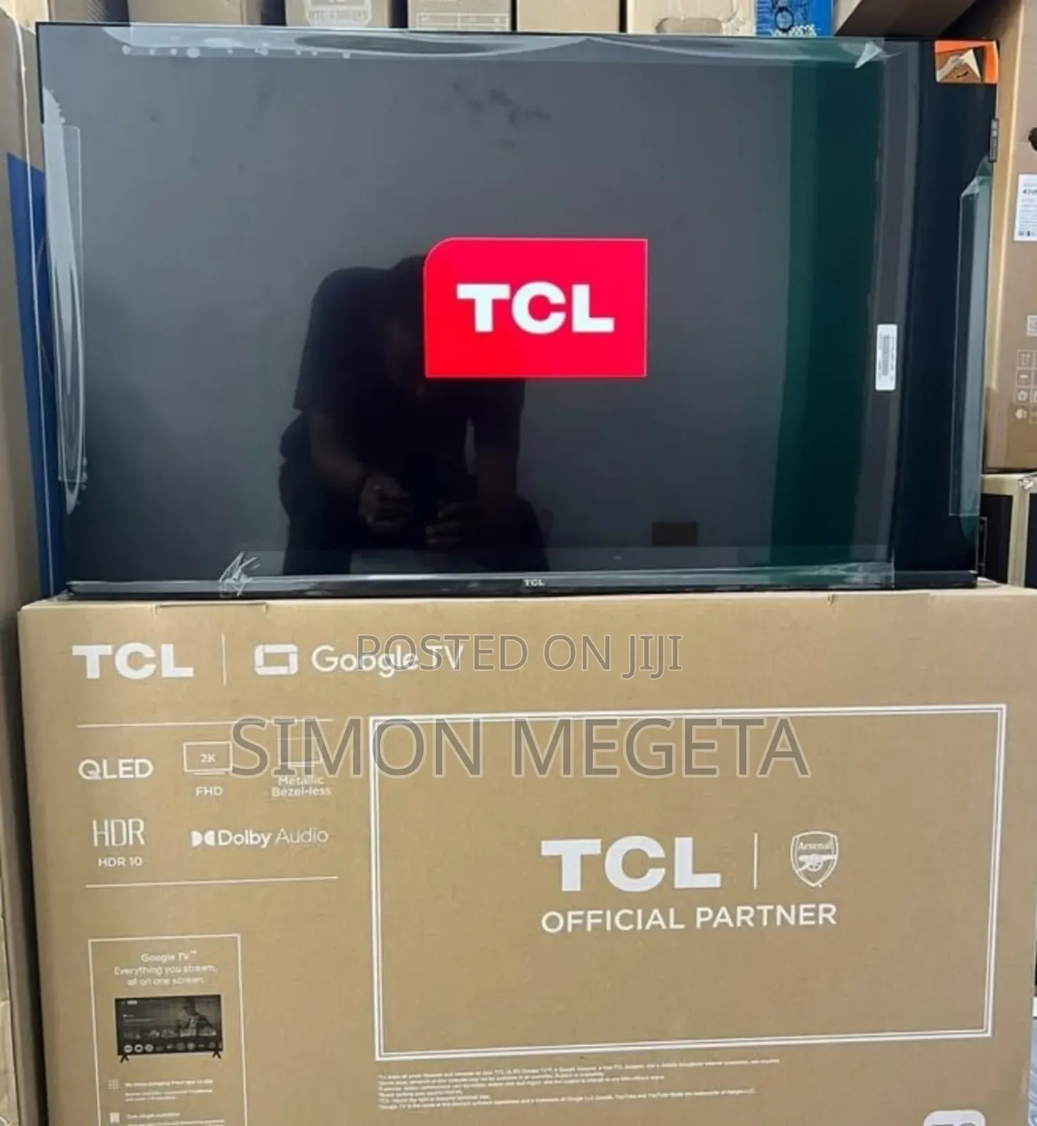 Restocked TCL 32 Smart Qled Tv HDR