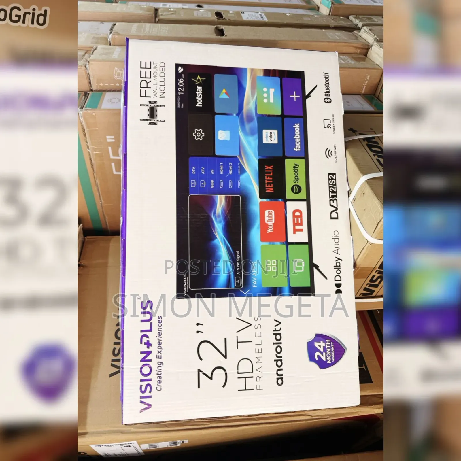 New Vision Plus 32 Inches Smart Tv Available