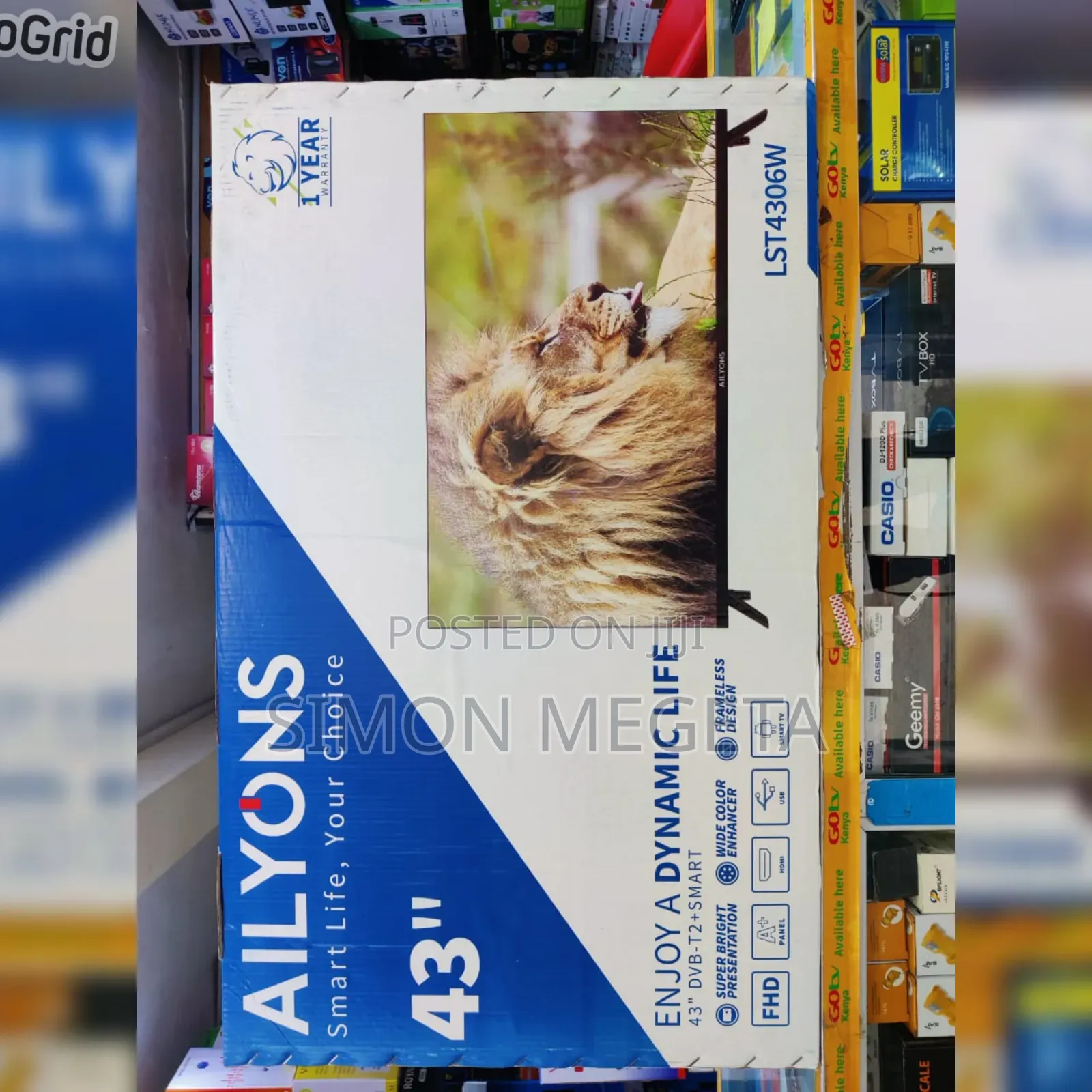 Ailyons 43 Inches Smart Tv Available