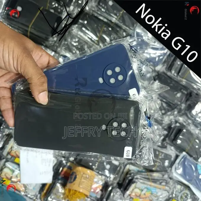 Nokia G20/G10 Soft Back Cover Black