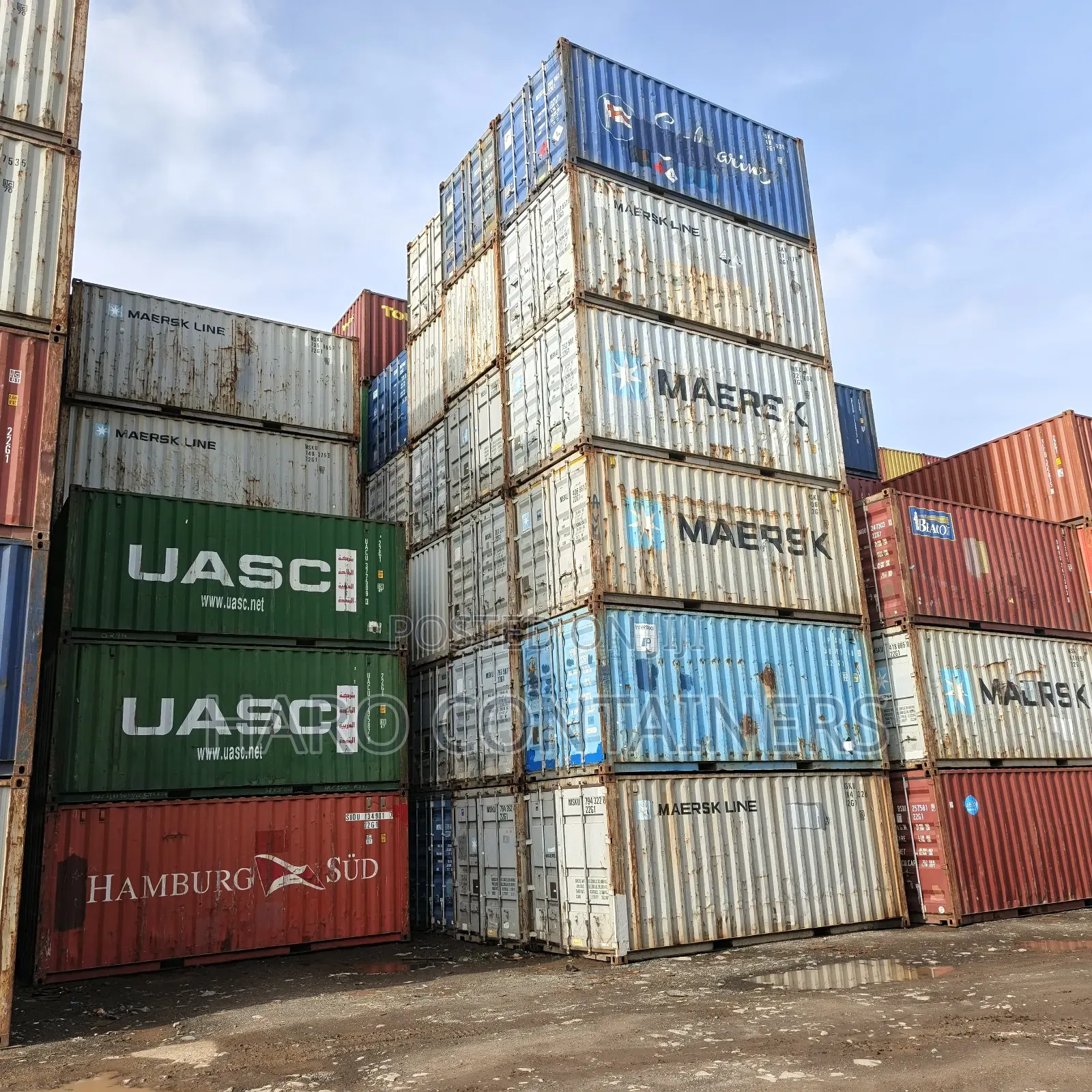 Selling 20ft Used Shipping Containers