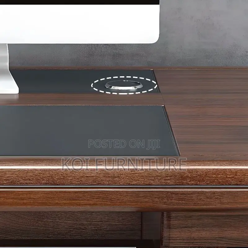 Office Desk; Home Office 1.4m Mahogany Executive Destop Desk