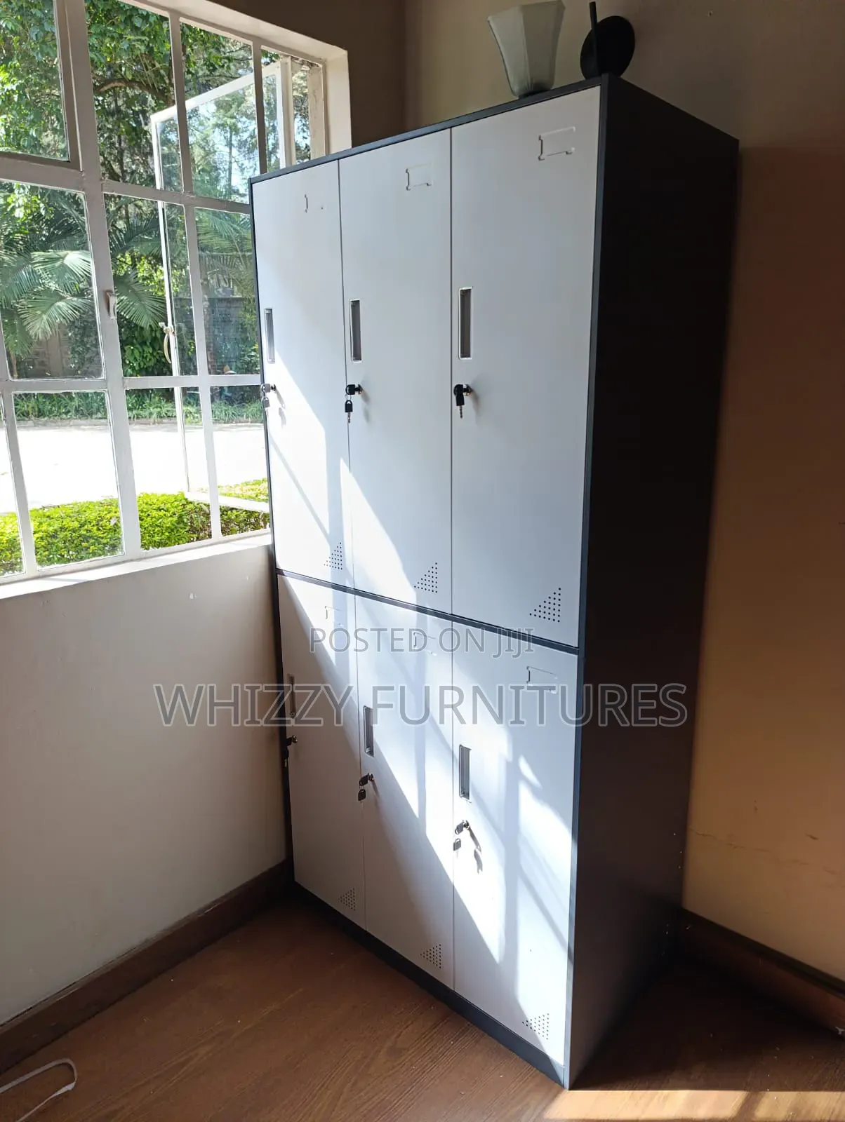 6 Door Metal Cabinet