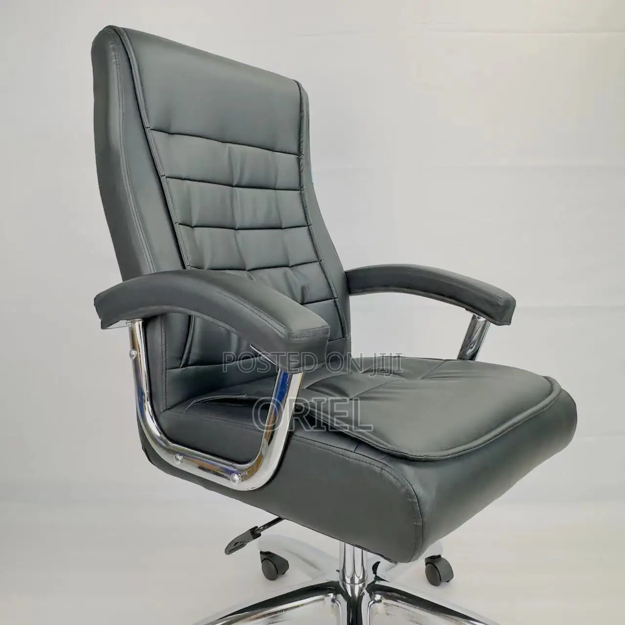 Office Chairs: Office Chair With Adjustable Height Tilt Control