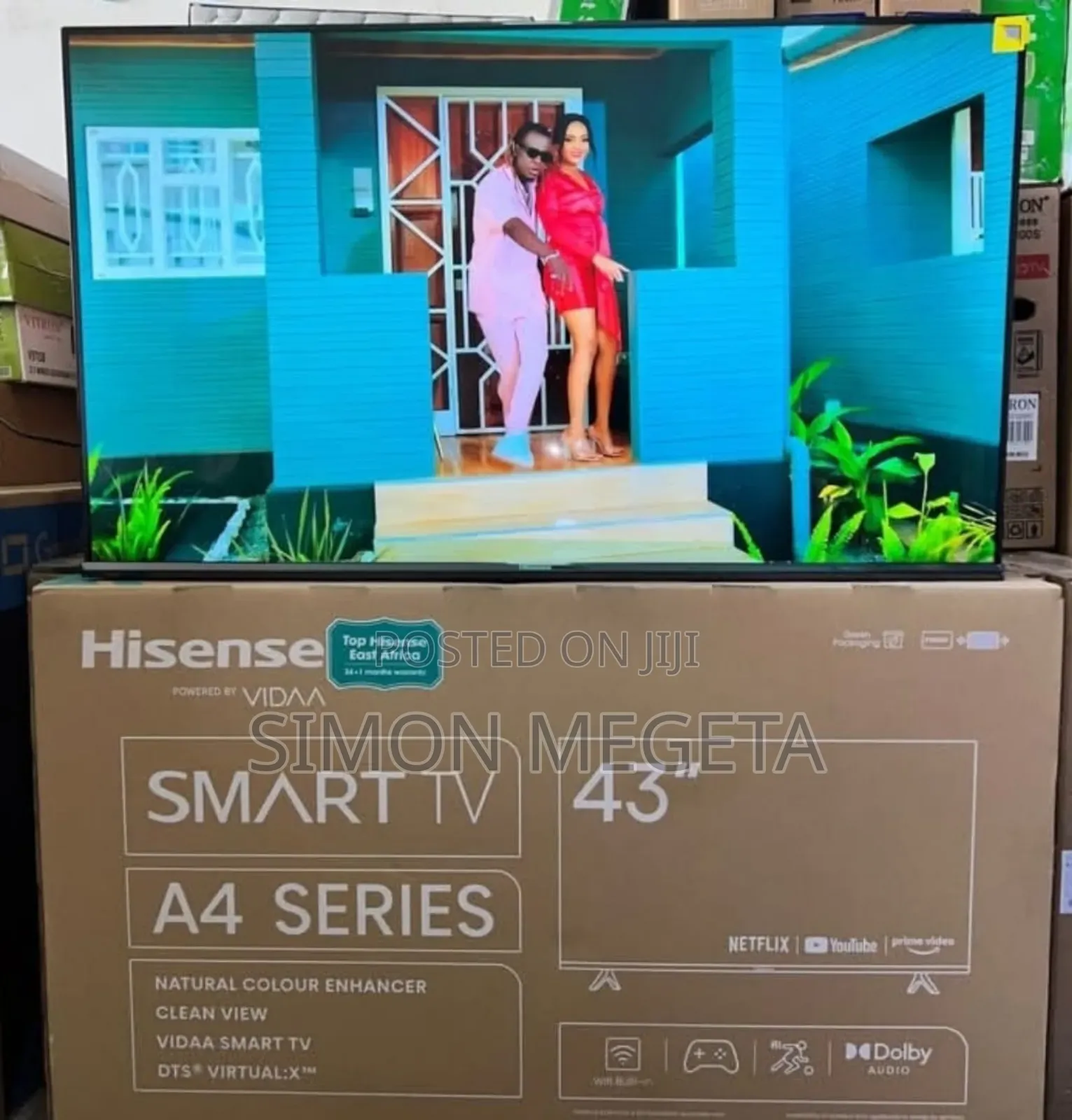 Bluetooth Enabled Hisense 43 Inch A4 Series