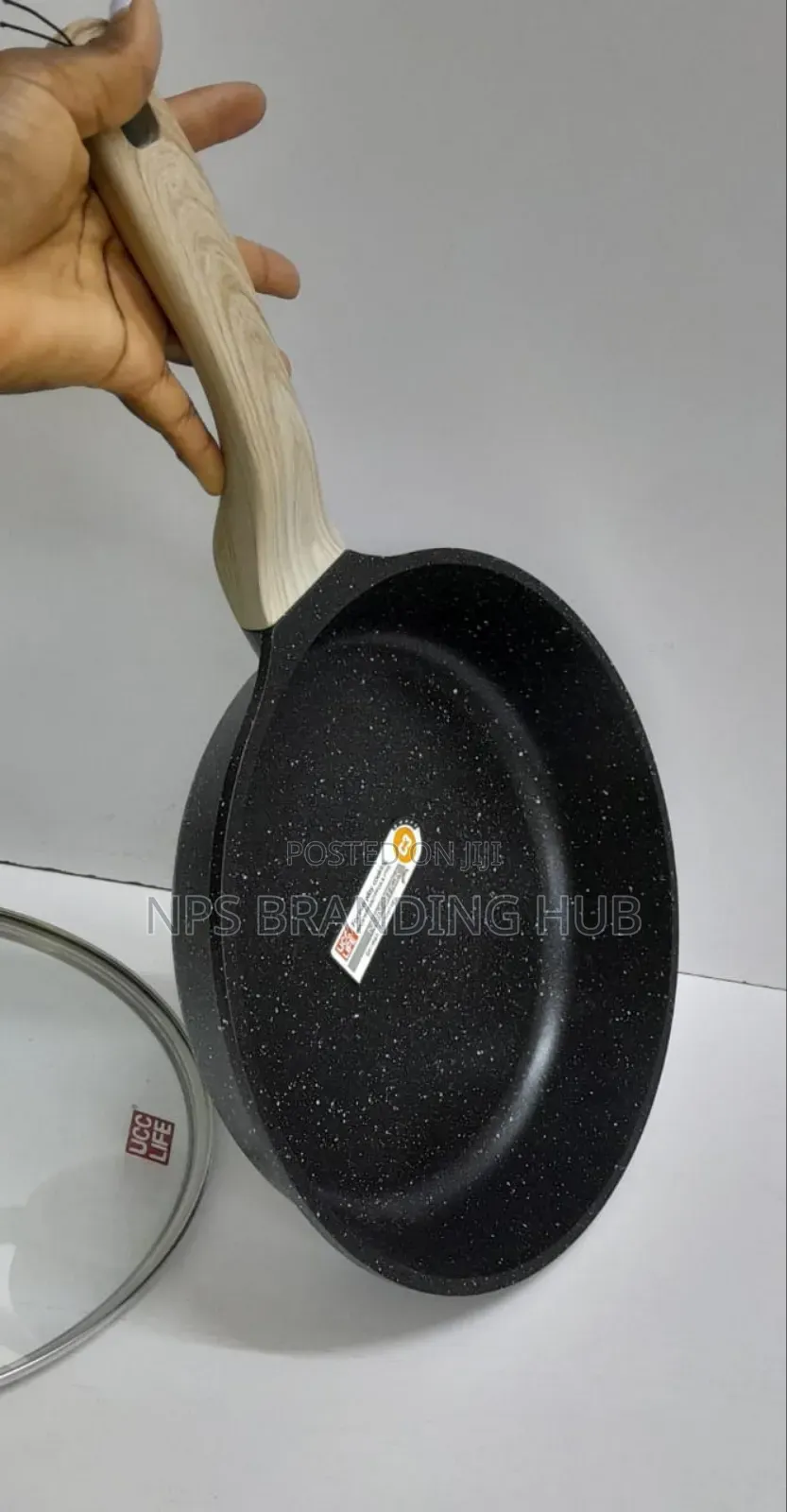Heavy Duty Granite Frying Pan . 28cm 2.7 Litres