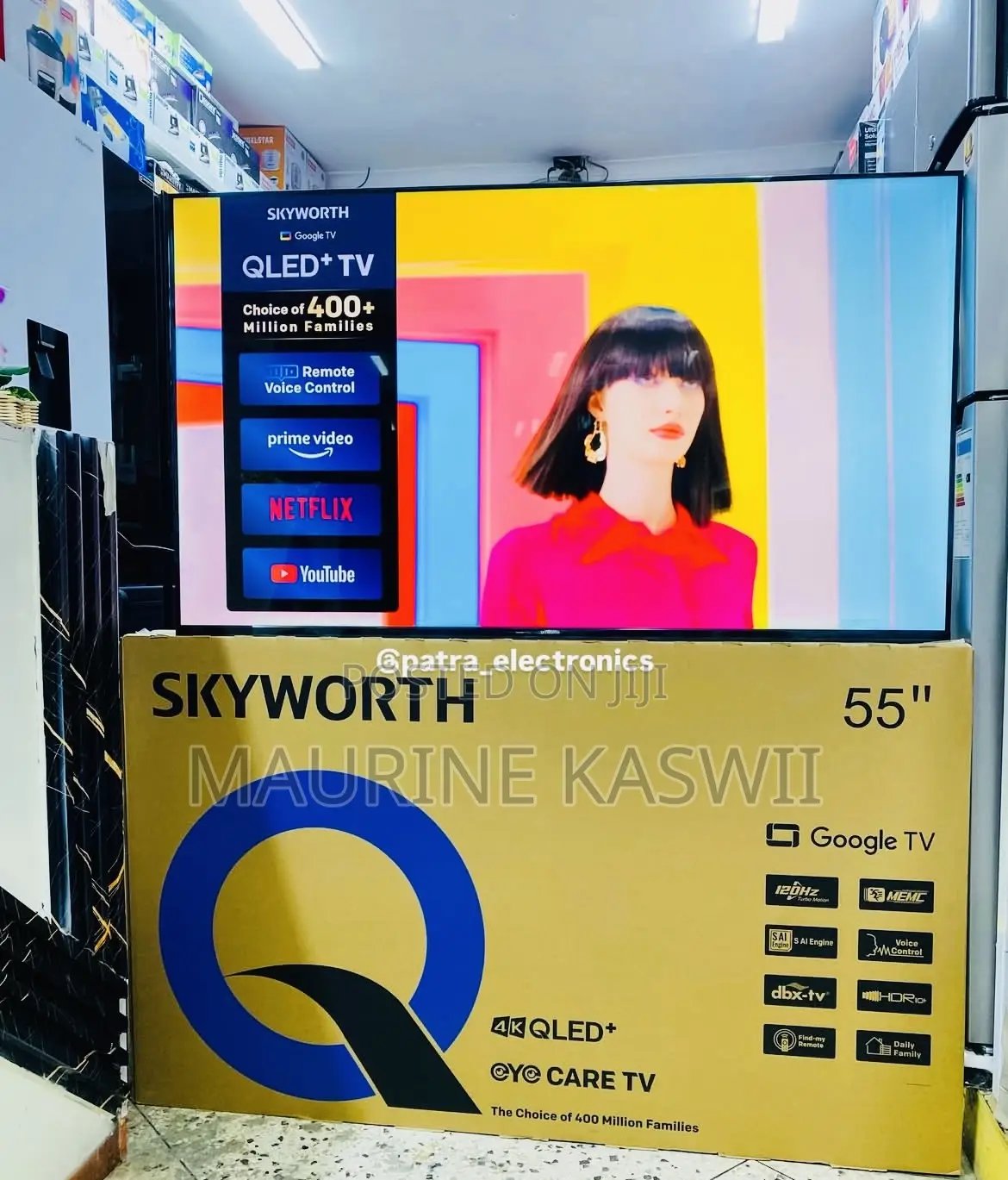 Skyworth 55”Q6500h Google TV