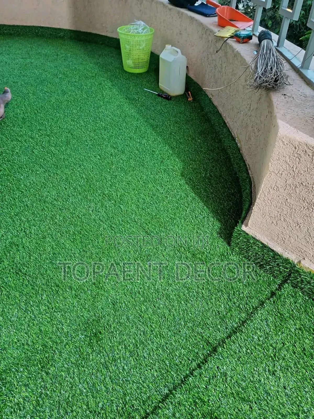 25mm No Footprints and Green That Works Artificial Grass Carpet