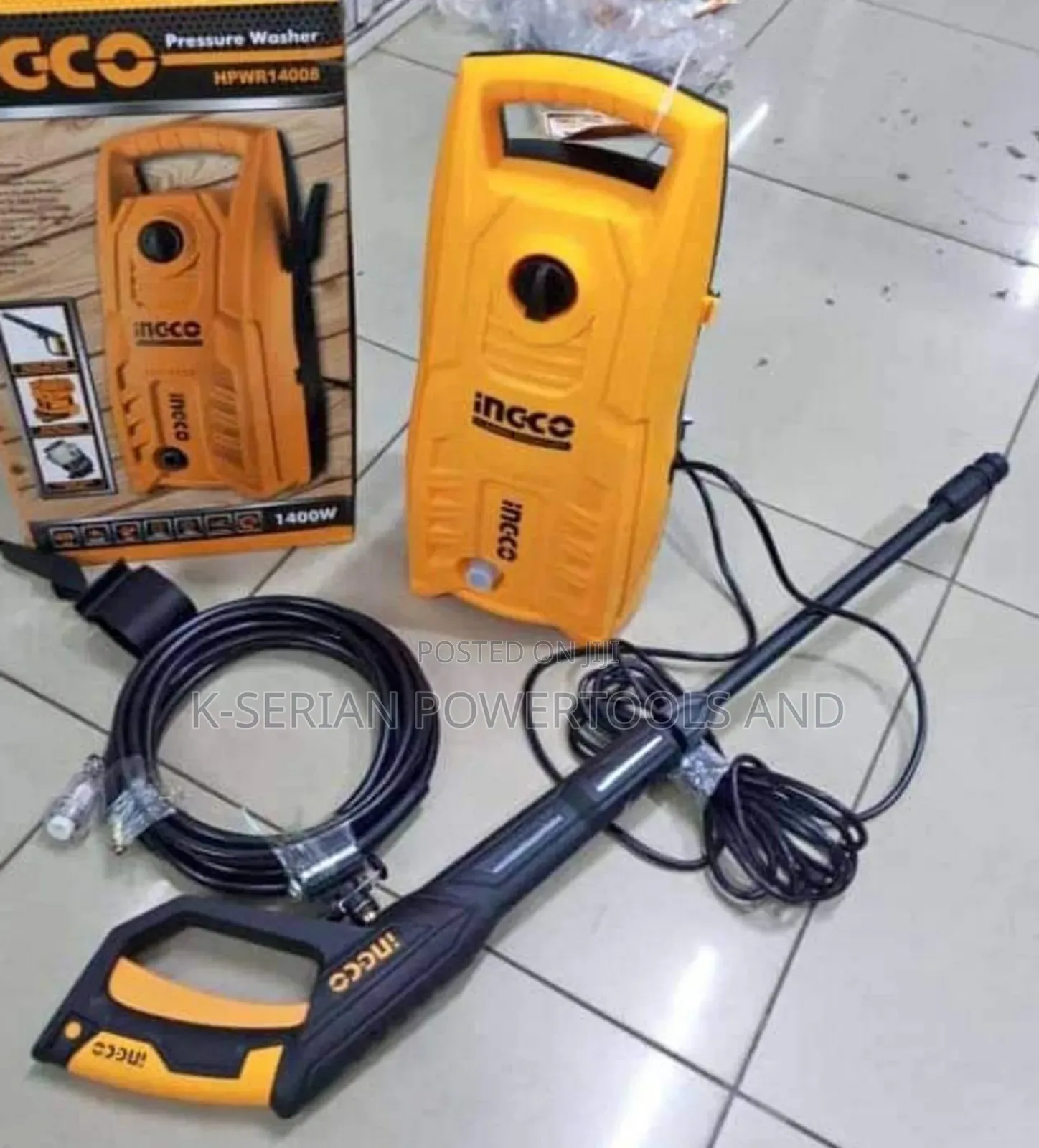 Original Ingco 1600w Pressure Washer/Ingco Commercial Car Wash Machine