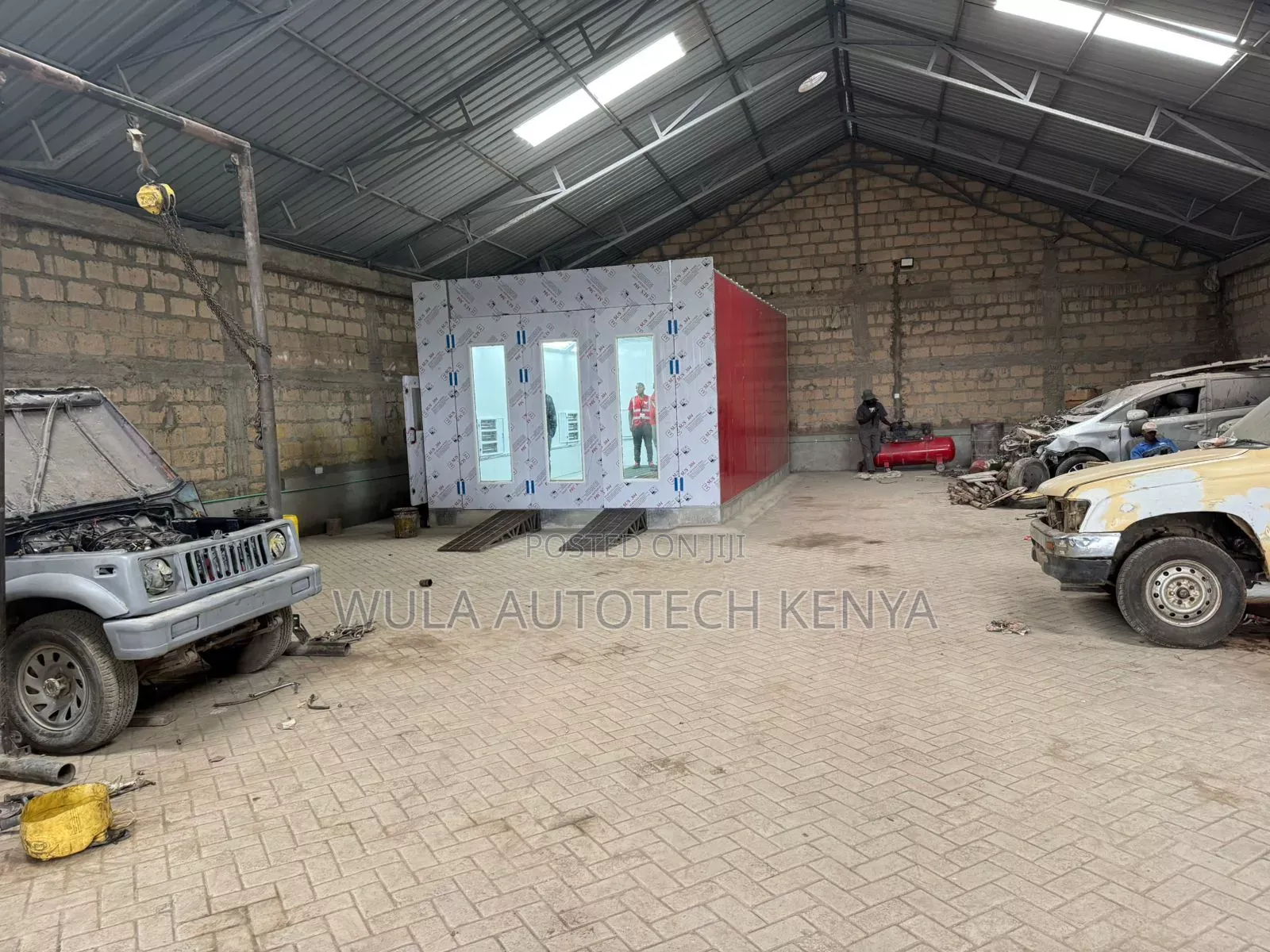 Best Design Car Spray Booth Machine With All Accessories Sunshine