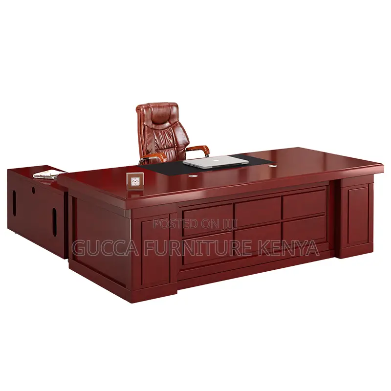 1.6m Executive Mahogany President Office Desk