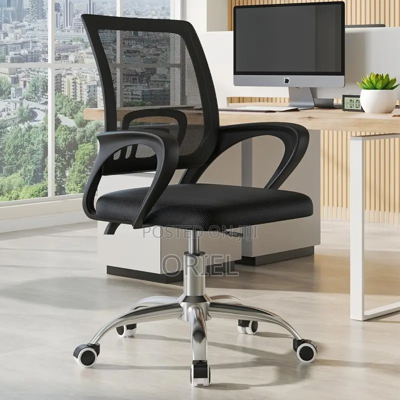 Office Chair : Clerical Adjustable Height Mesh Office Chair