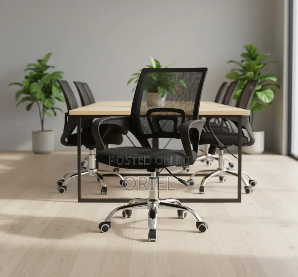 Office Chair : Clerical Adjustable Height Mesh Office Chair