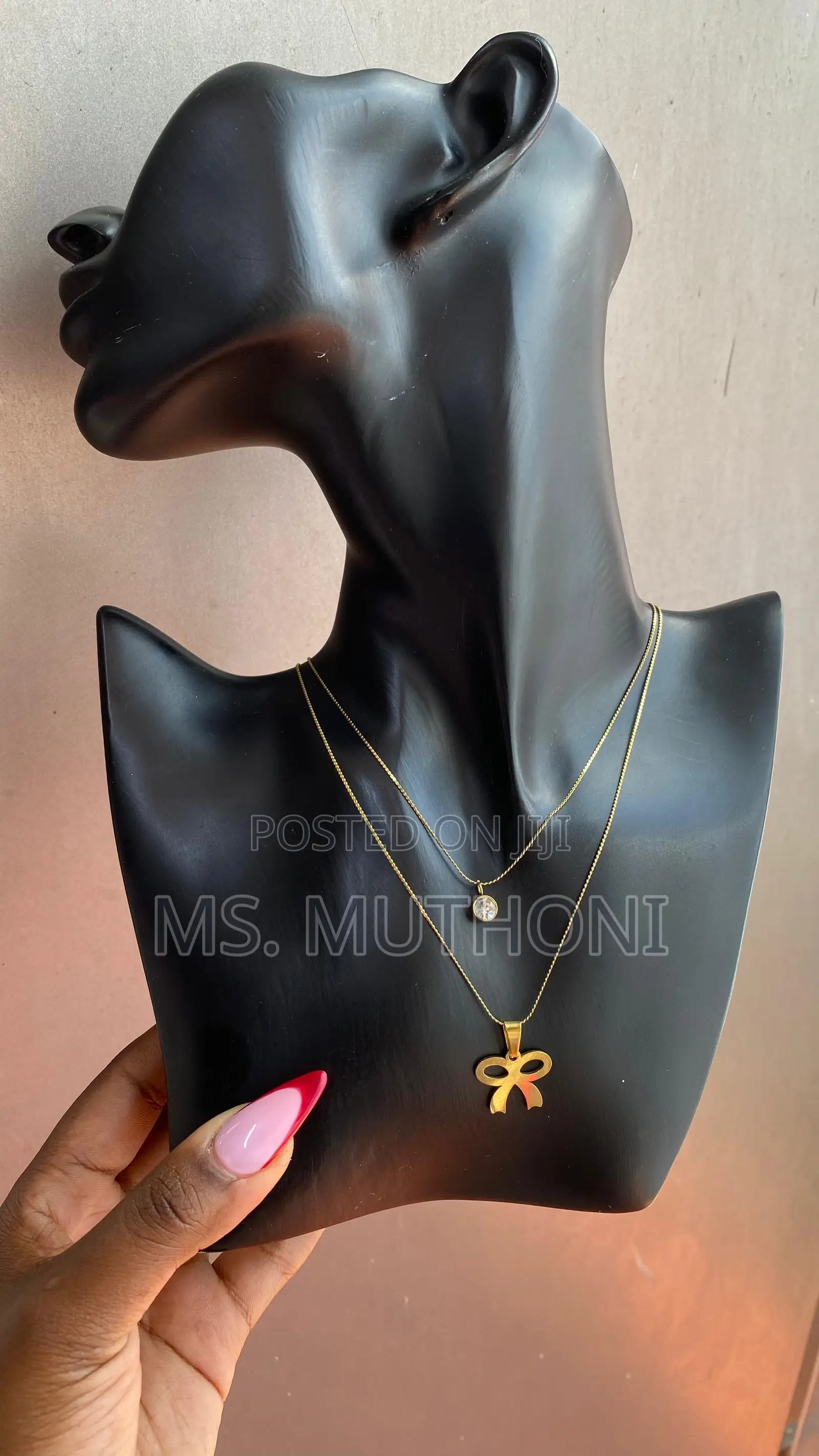Ladies Stainless Steel Non Fade Necklaces *