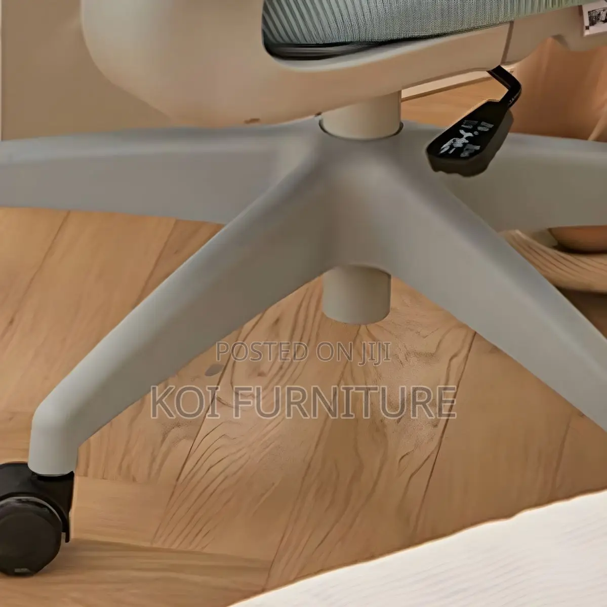 Office Chair; Ergonomic Office Seat With Adjustable Arms