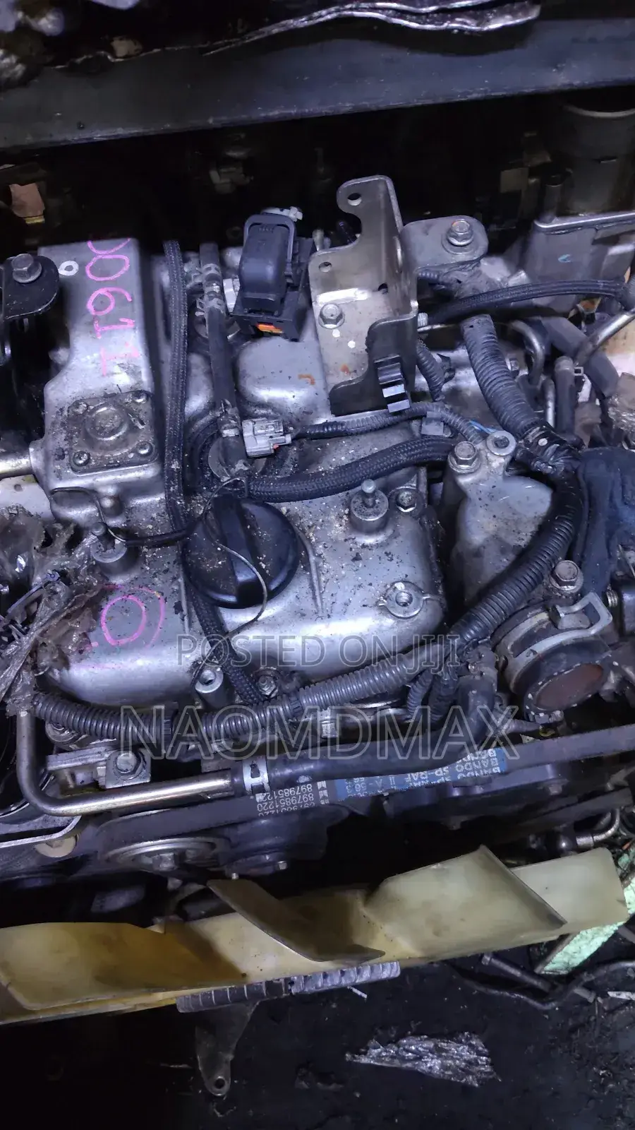 Engine Complete Isuzu Dmax 4jk1 Silver