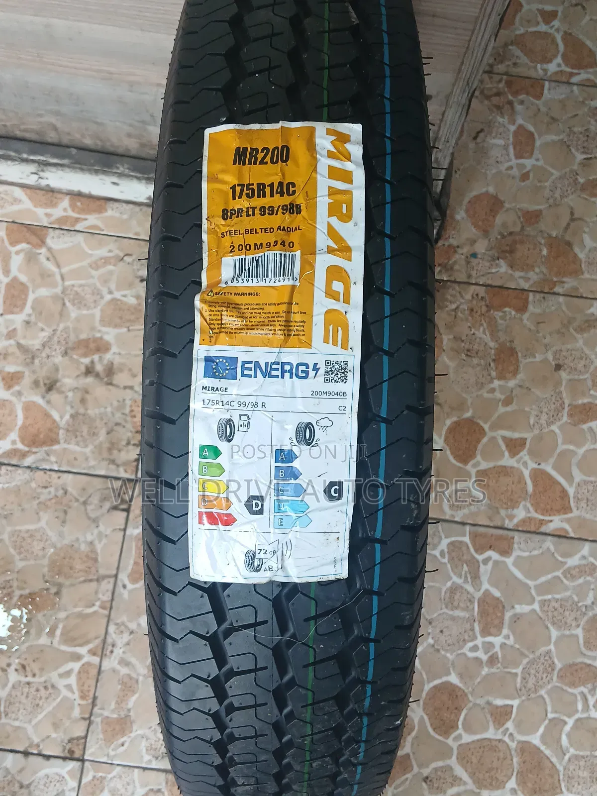 195r14c Mirage Tyres