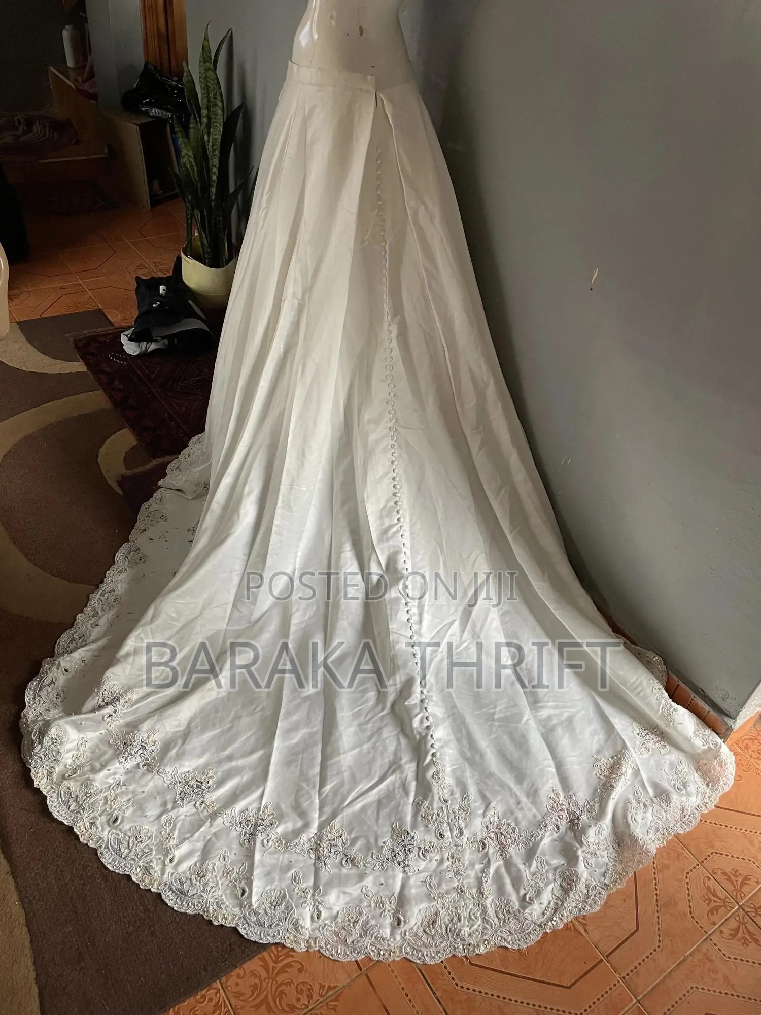 Mori Lee 2 Piece Gown (Size 16) With Pearl Detail