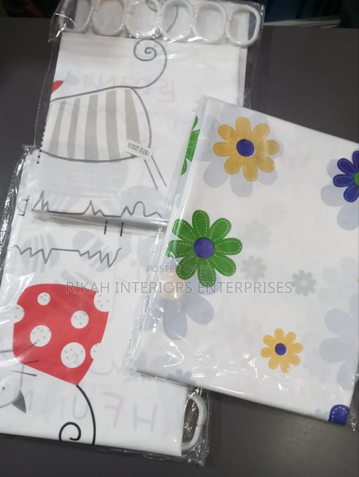 Floral Shower Curtains