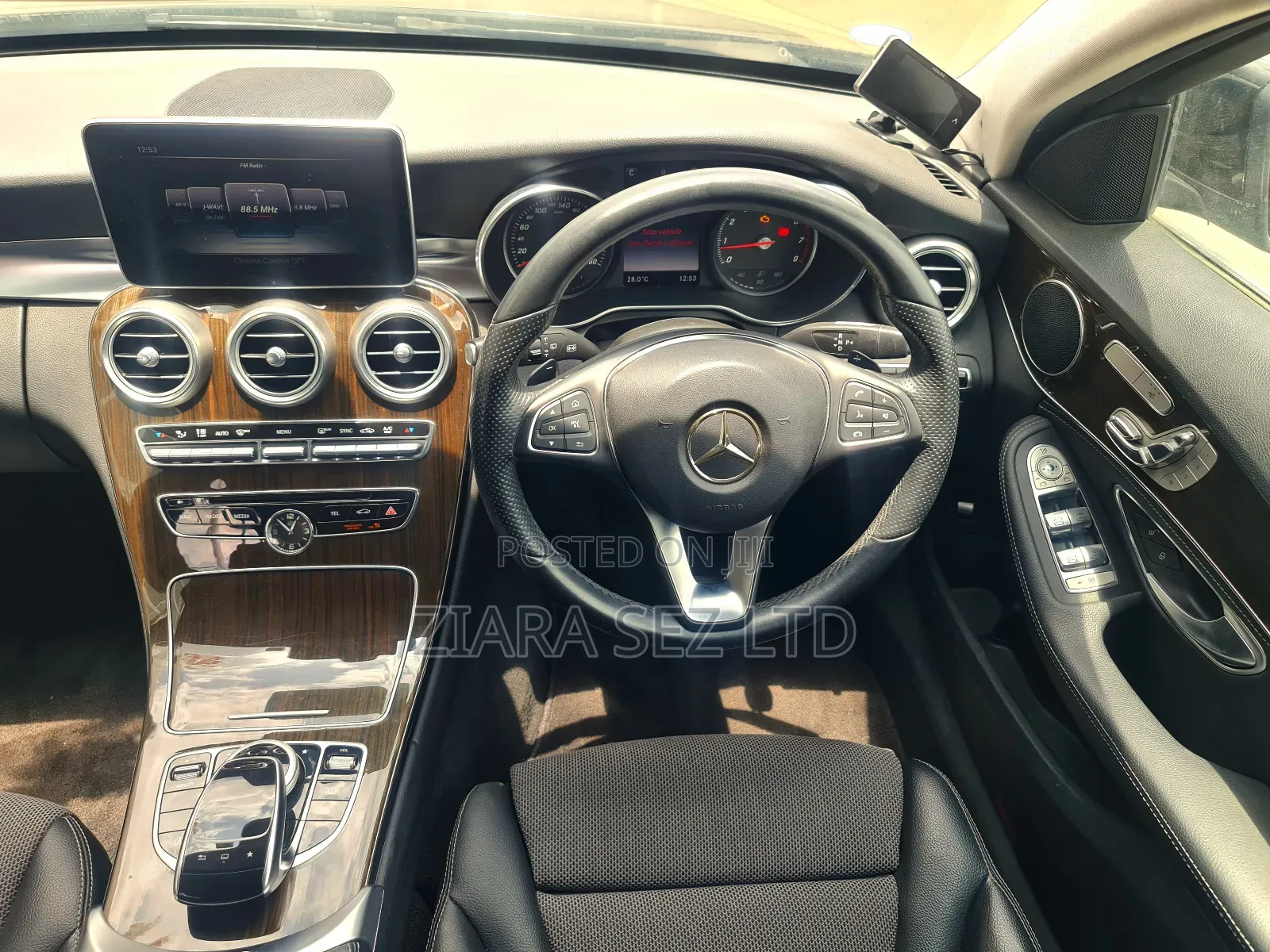 Mercedes-Benz C200 2015 Black