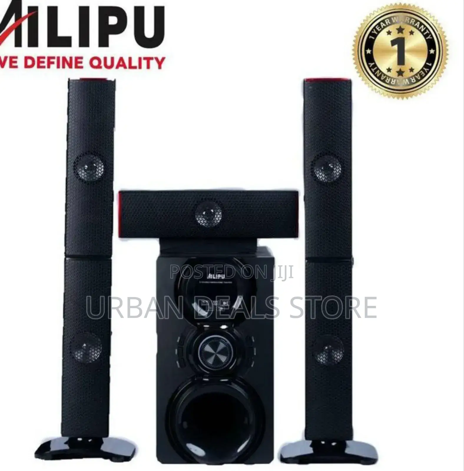 3.1 8in Woofer Pro+ 60w+15w*3 Woofer Speaker System Multimedia Speake