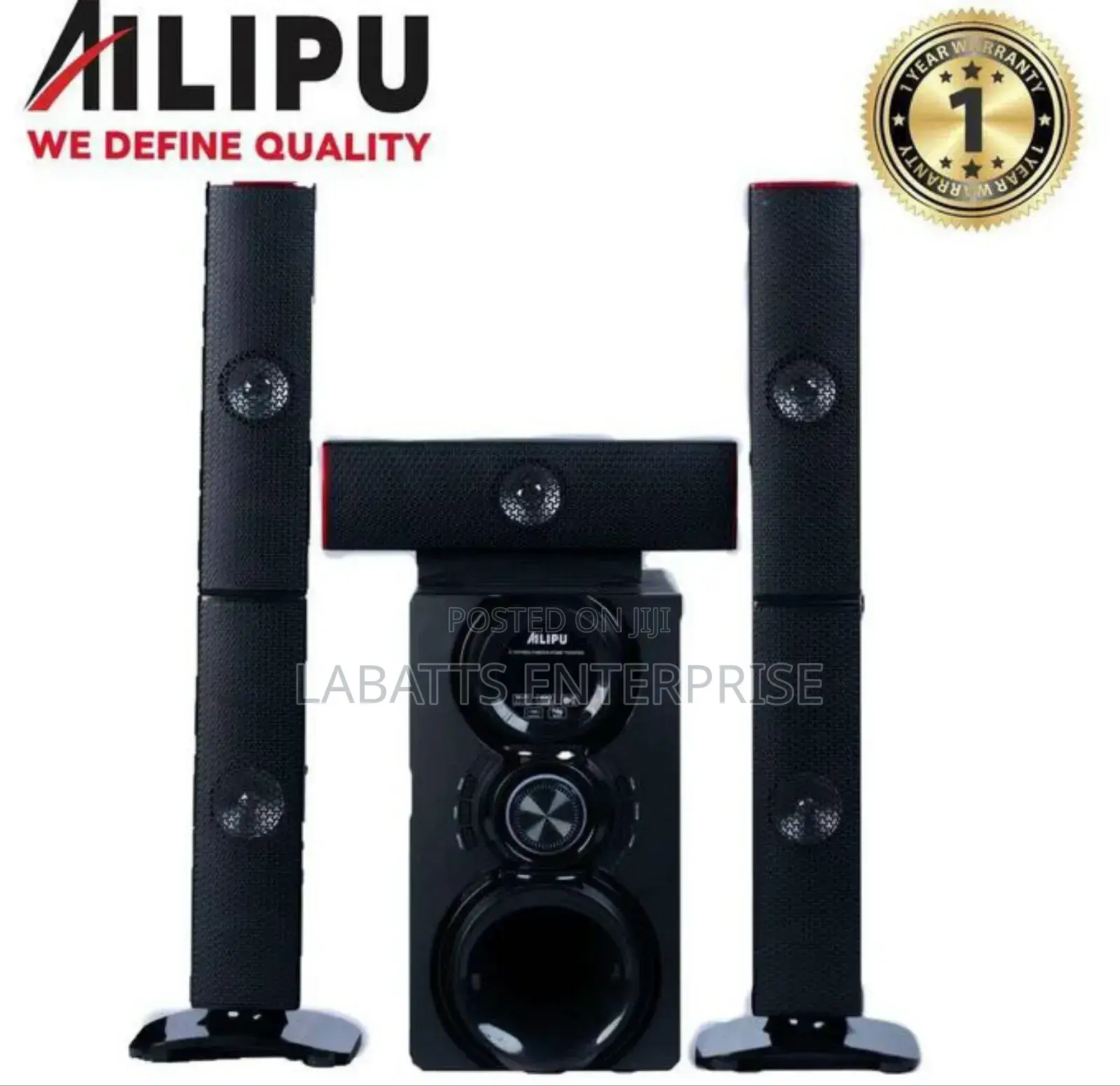 Kl-8302ad 3.1ch 8in Woofer Pro+ 60w+15w*3 Woofer Speaker System