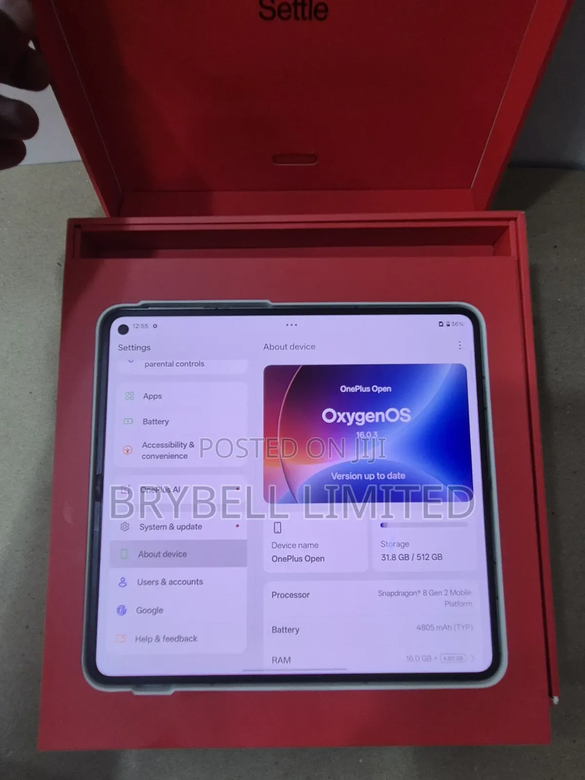 OnePlus Open 512 GB Green