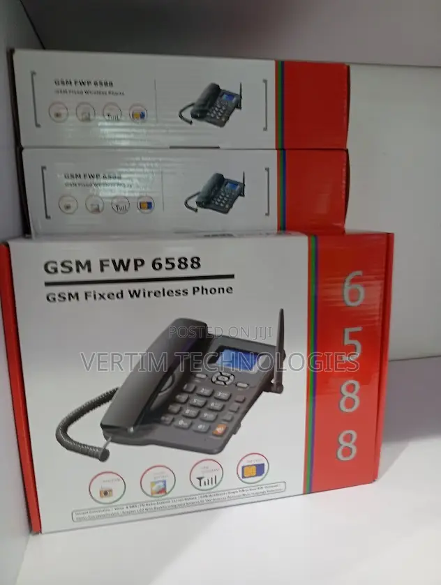 Dualsim GSM Fixed Landline Desktop Phone