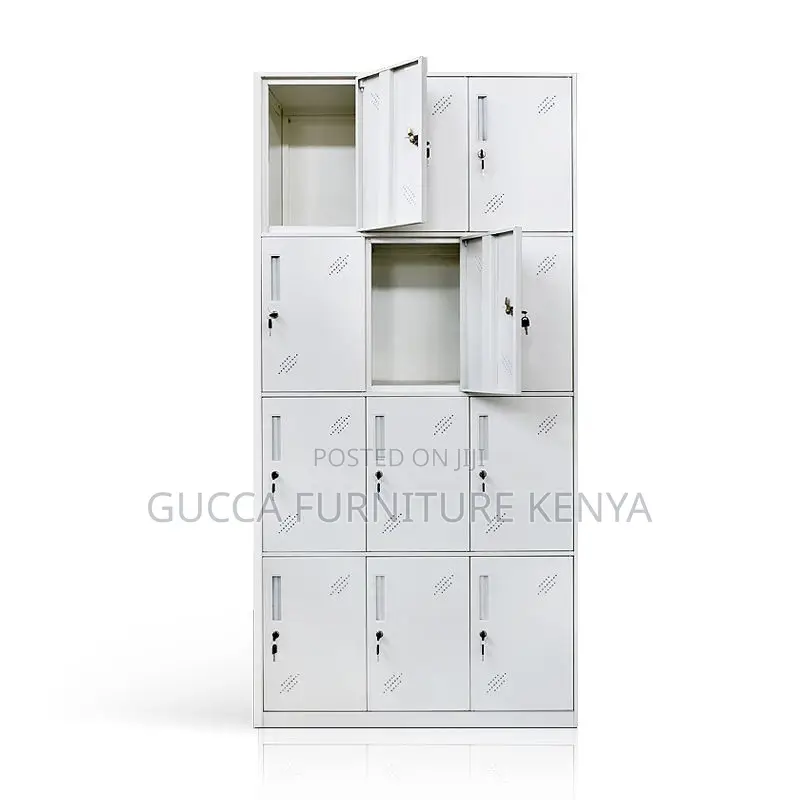 Office 12-Compartment Steel Storage Locker
