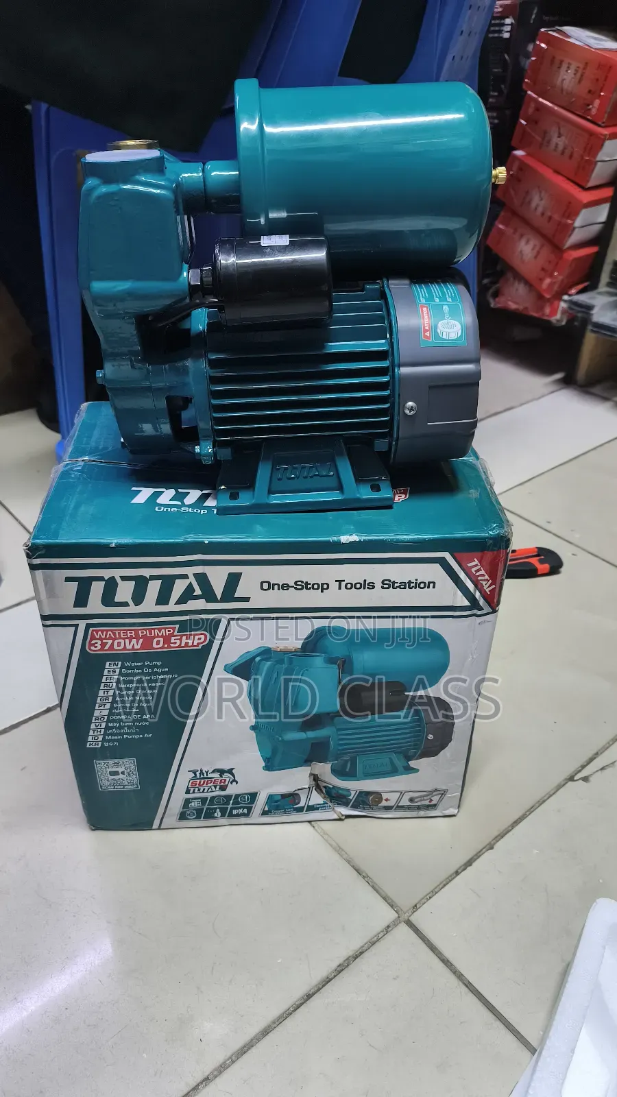 Total 0.5 Hp 370 Watts Booster Pump