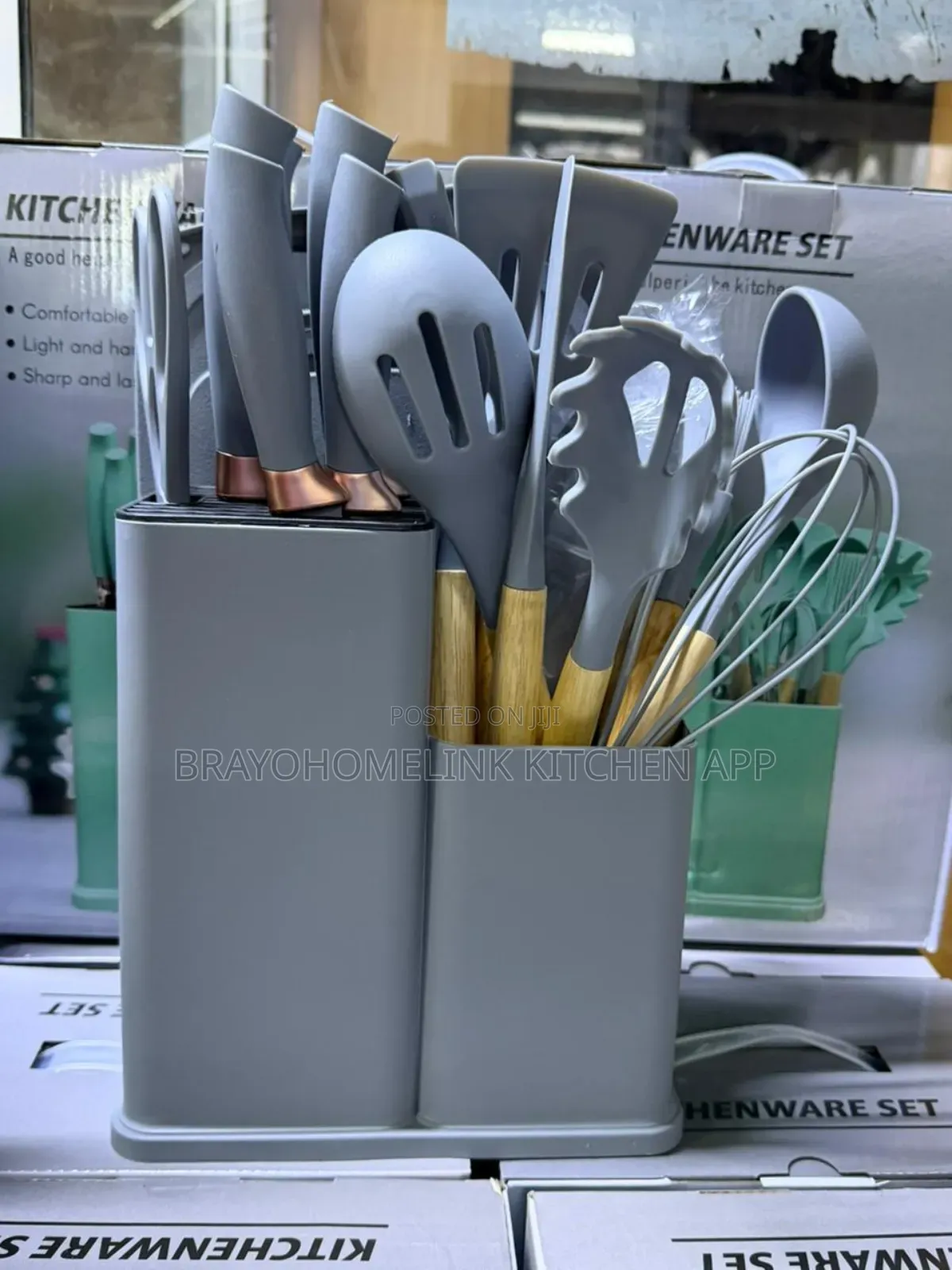 19pcs Silicone Spoons