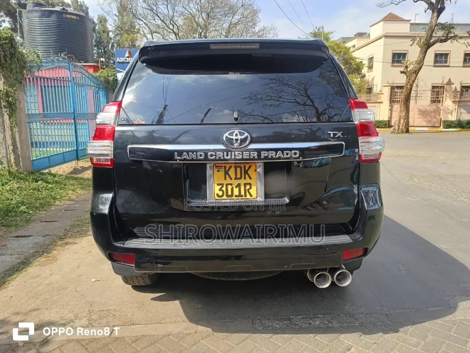 Toyota Land Cruiser Prado 2015 Matt Black