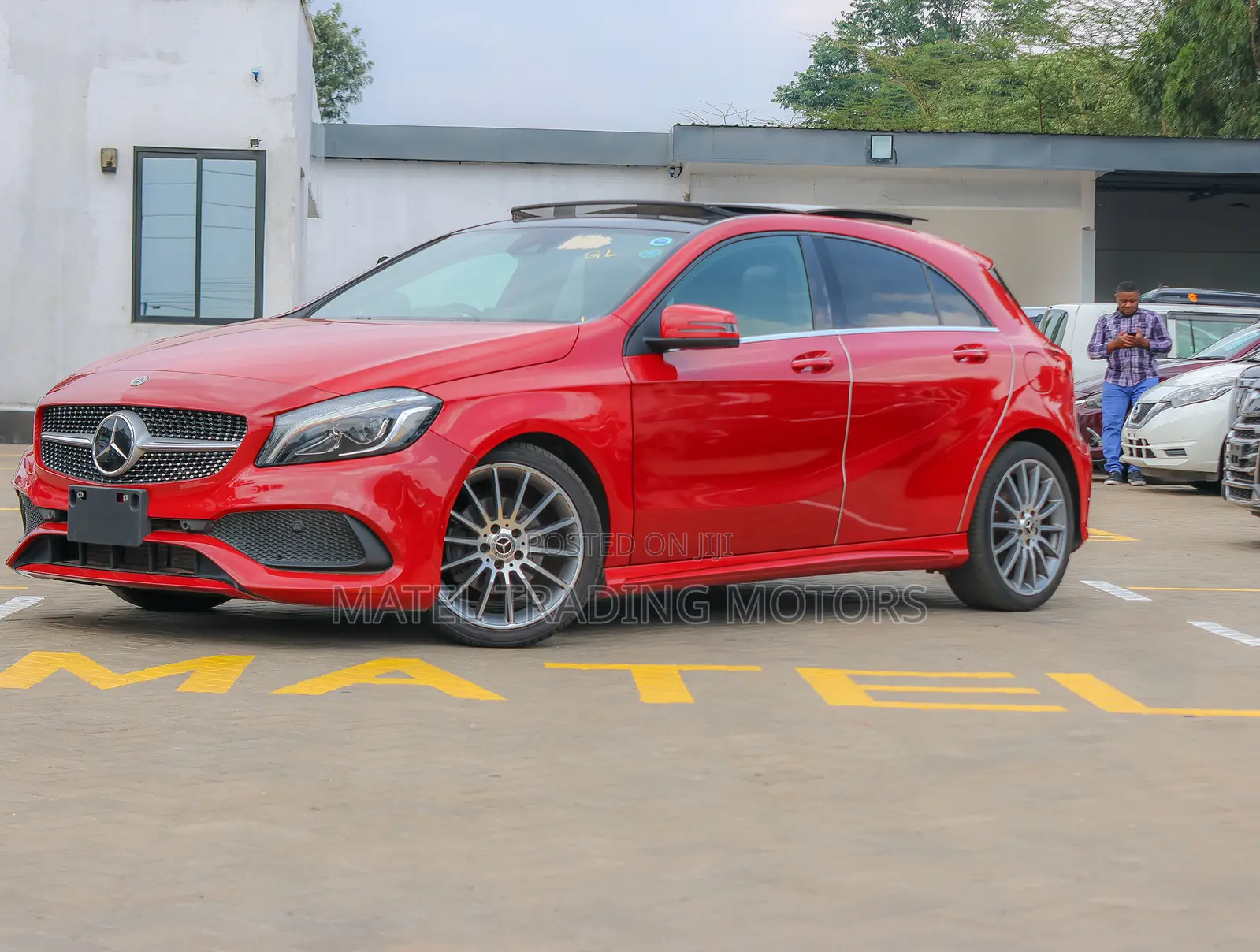 Mercedes-Benz A-Class 2018 Red