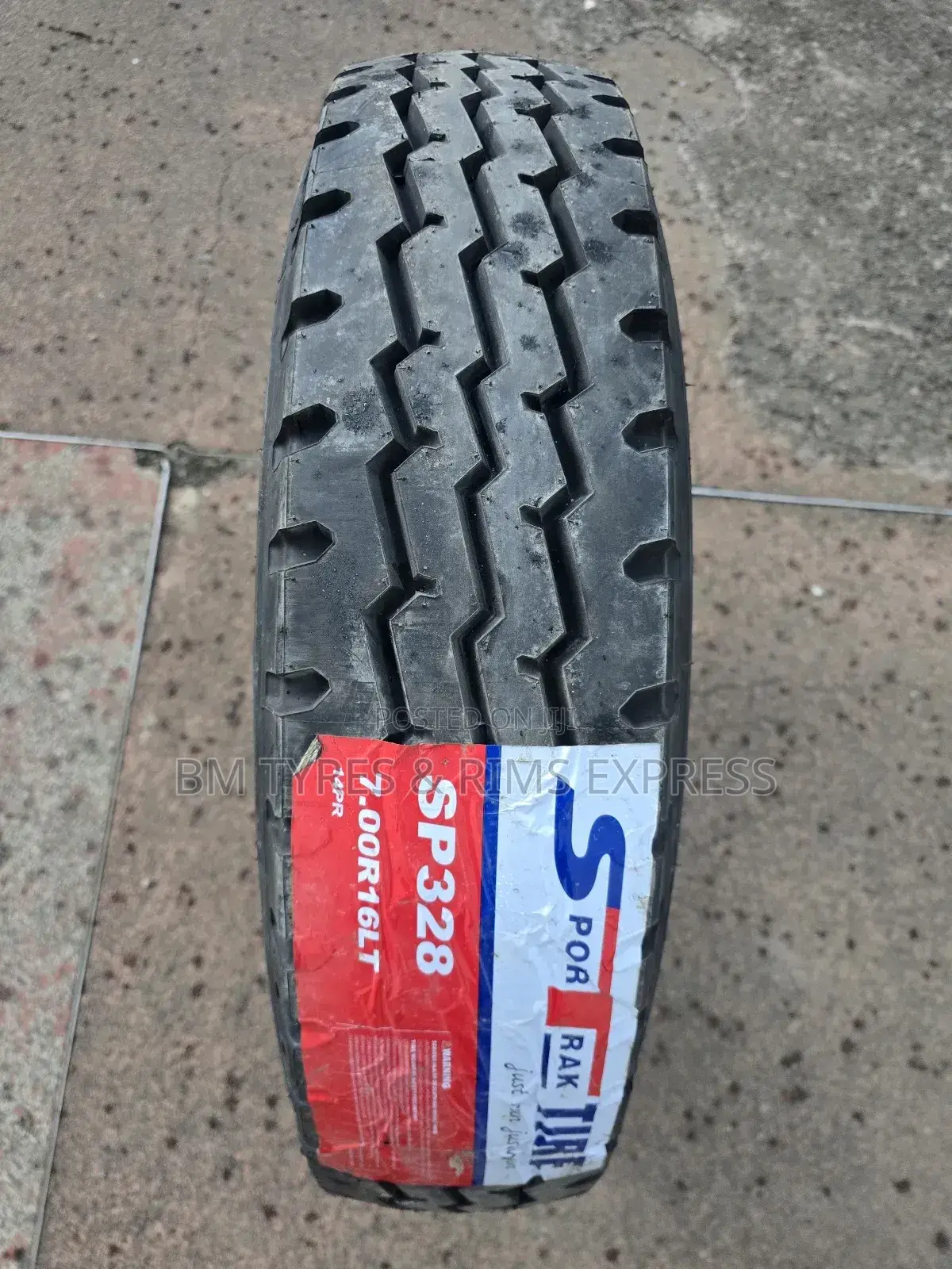 700 R16 Sporttrak Tyres.