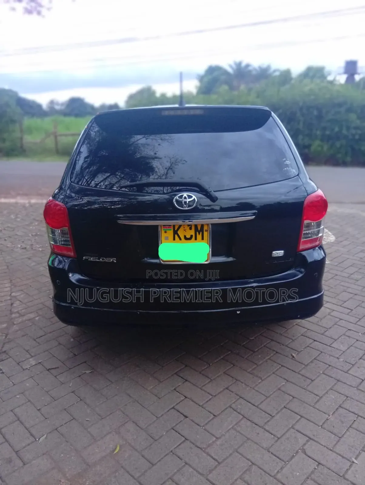 Toyota Corolla Fielder 2011 Black
