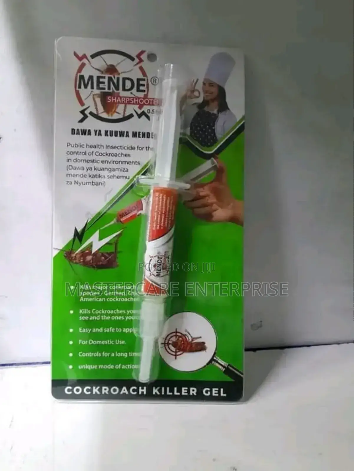 Mende Cockroaches Gel Tube