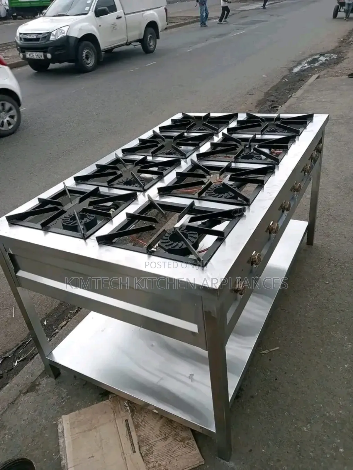 Stainless Steel 8 Burner/Commercial Cooker