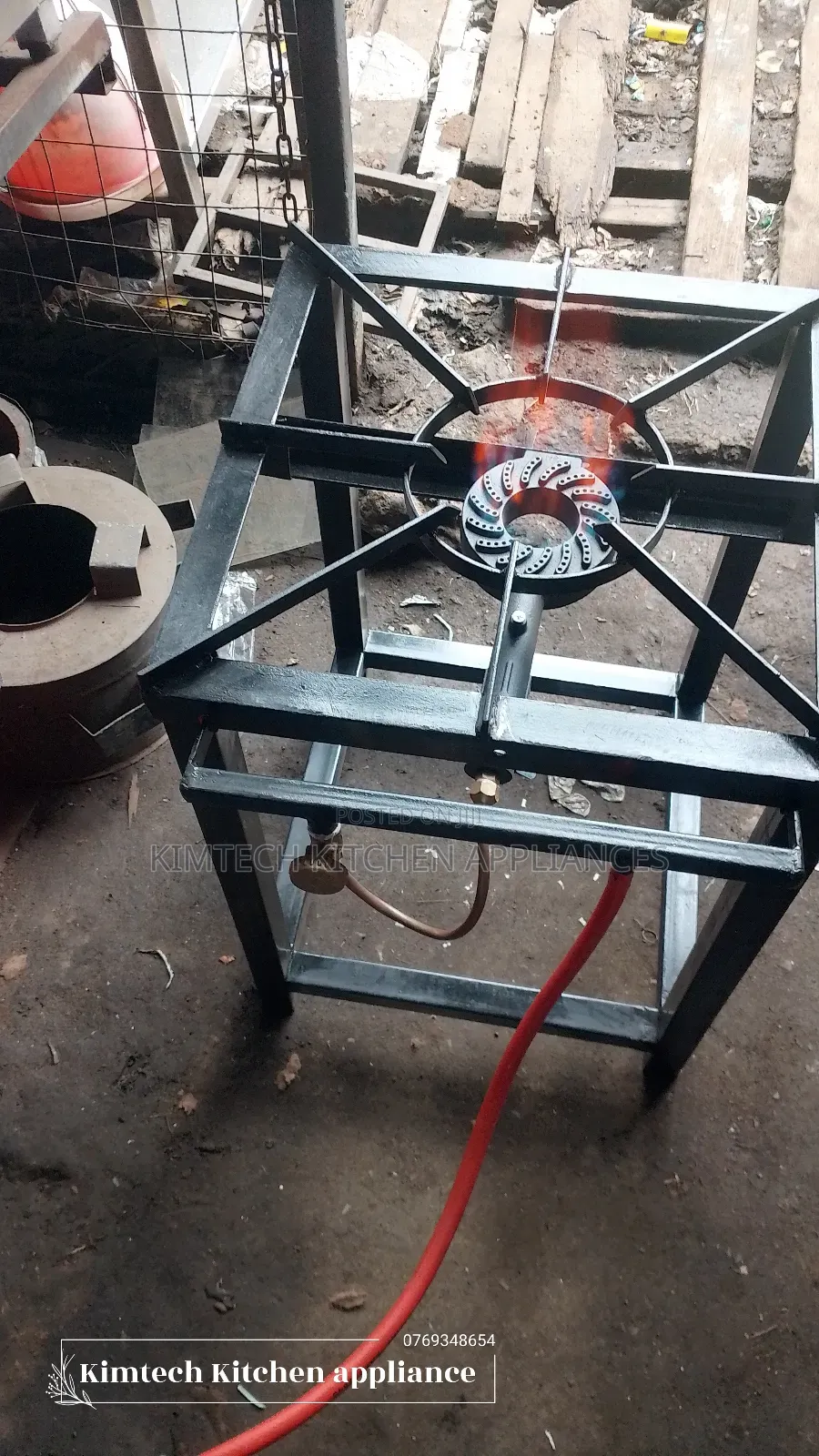 Single Burner Mild Steel