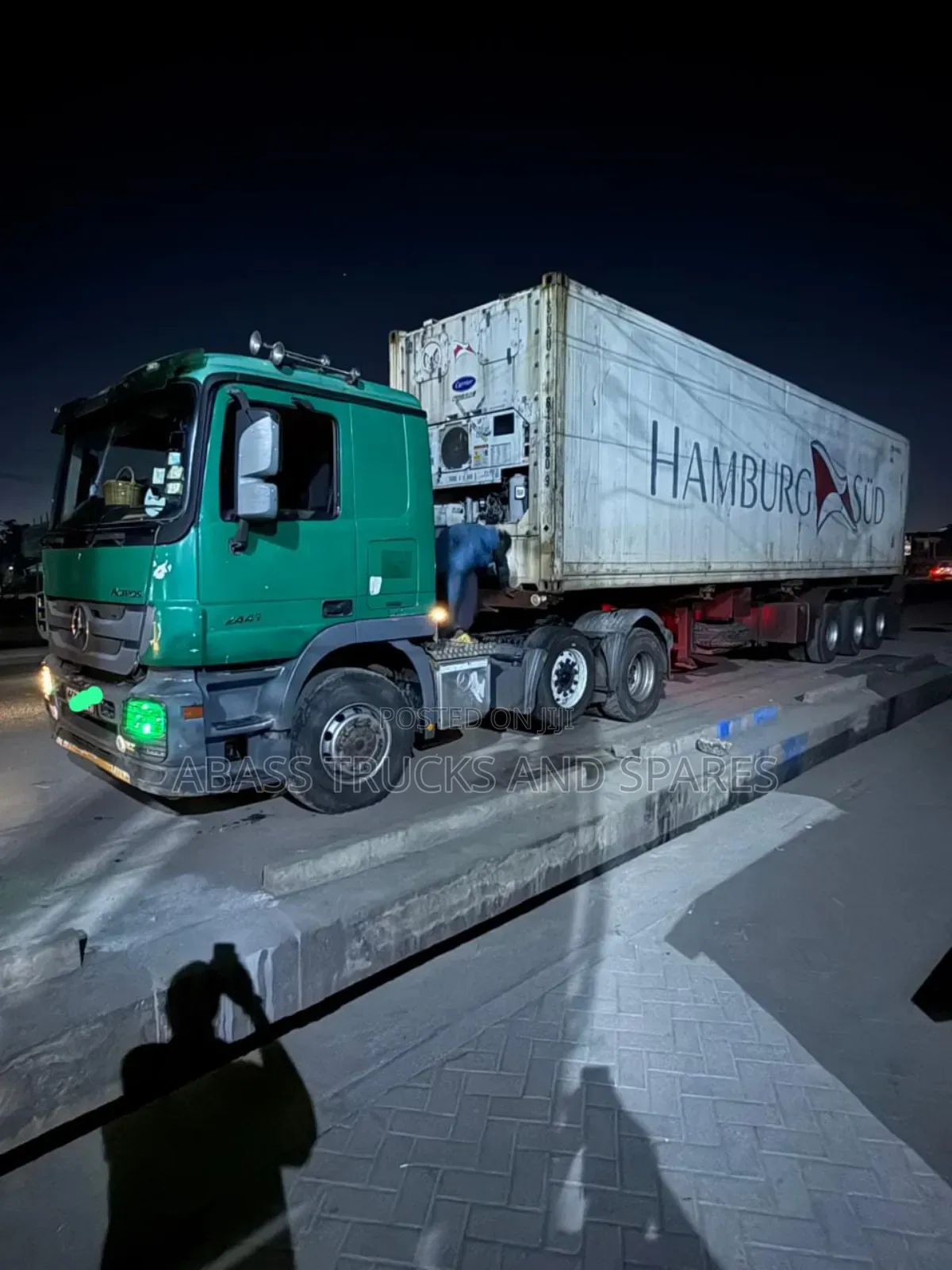 Mercedes-Benz Actros 2013 Green