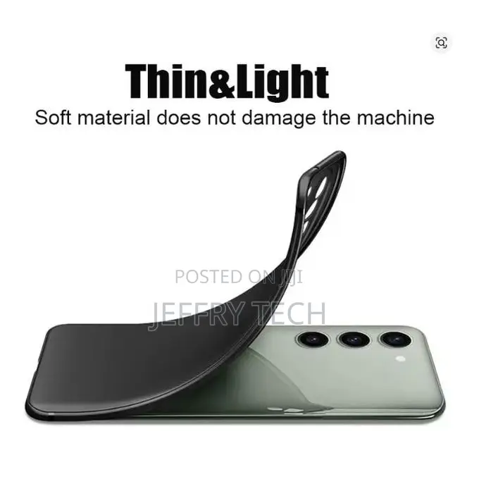 Tecno Spark 40 Pro Plus (+) Cover Soft Tpu Black High Protection
