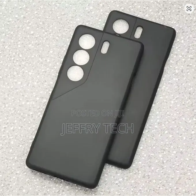 Tecno Camon 40 Pro Soft Tpu Black High Protection Phone Case/ Cover
