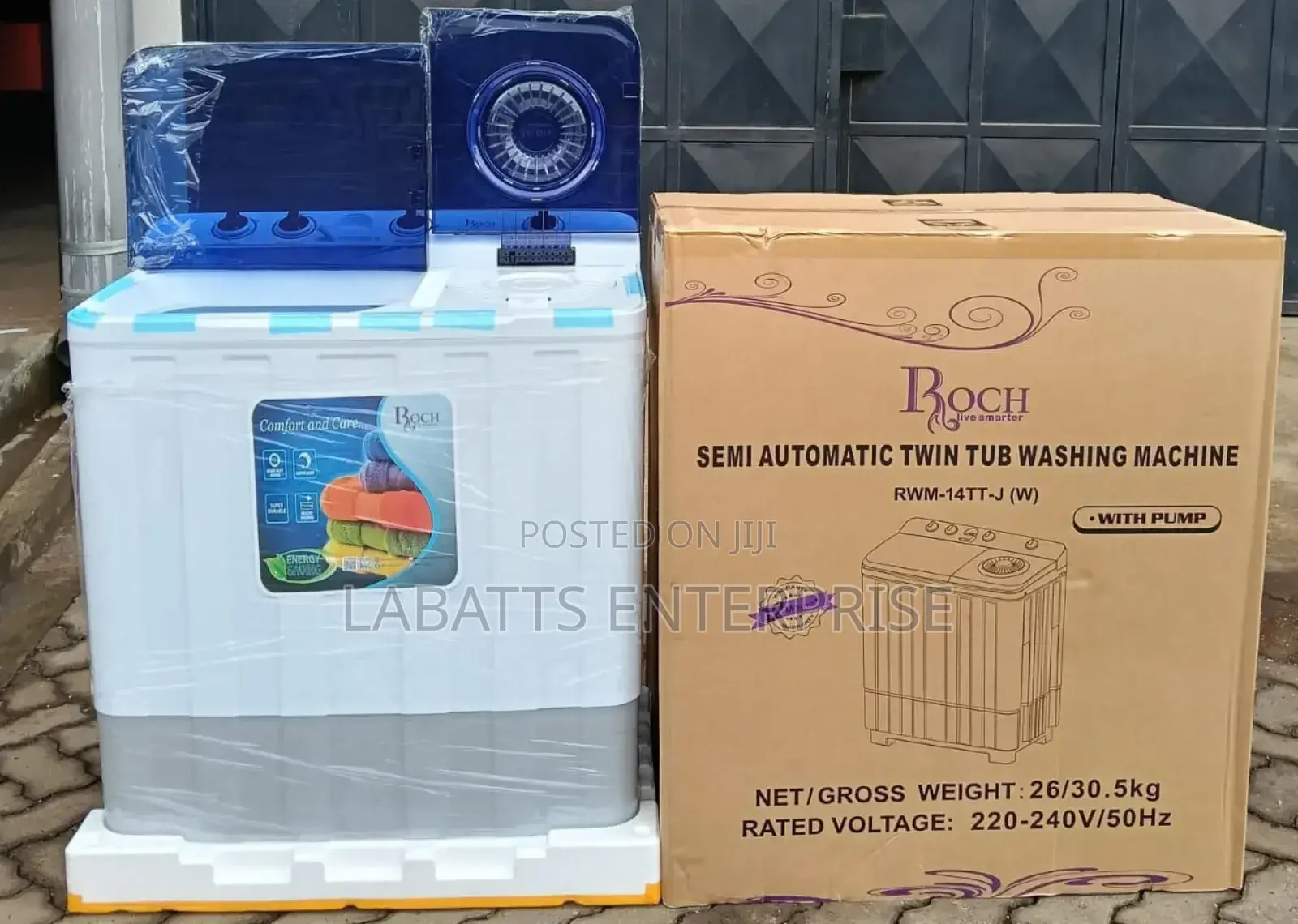 Roch Washing Machine 14 Kg Twin Tub
