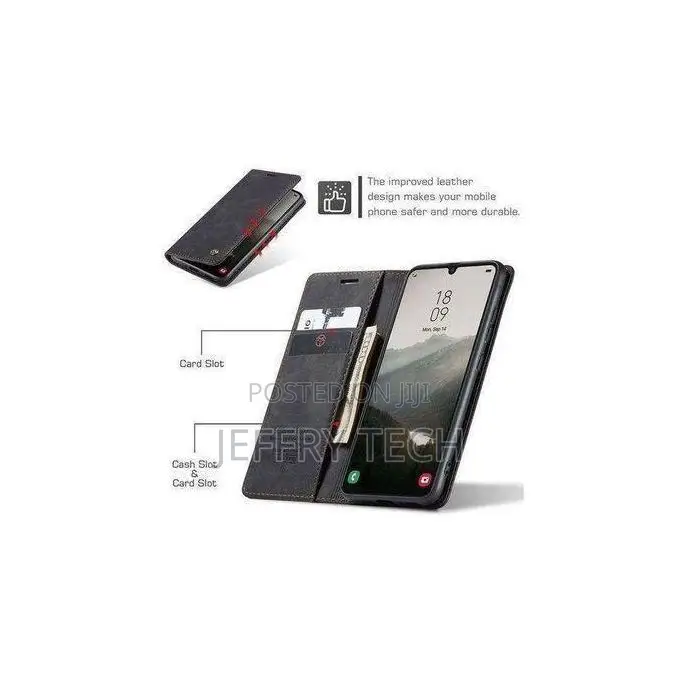 Tecno Caseme Spark 40 Pro Plus(+) Case Wallet Cover Flip Stand Leather