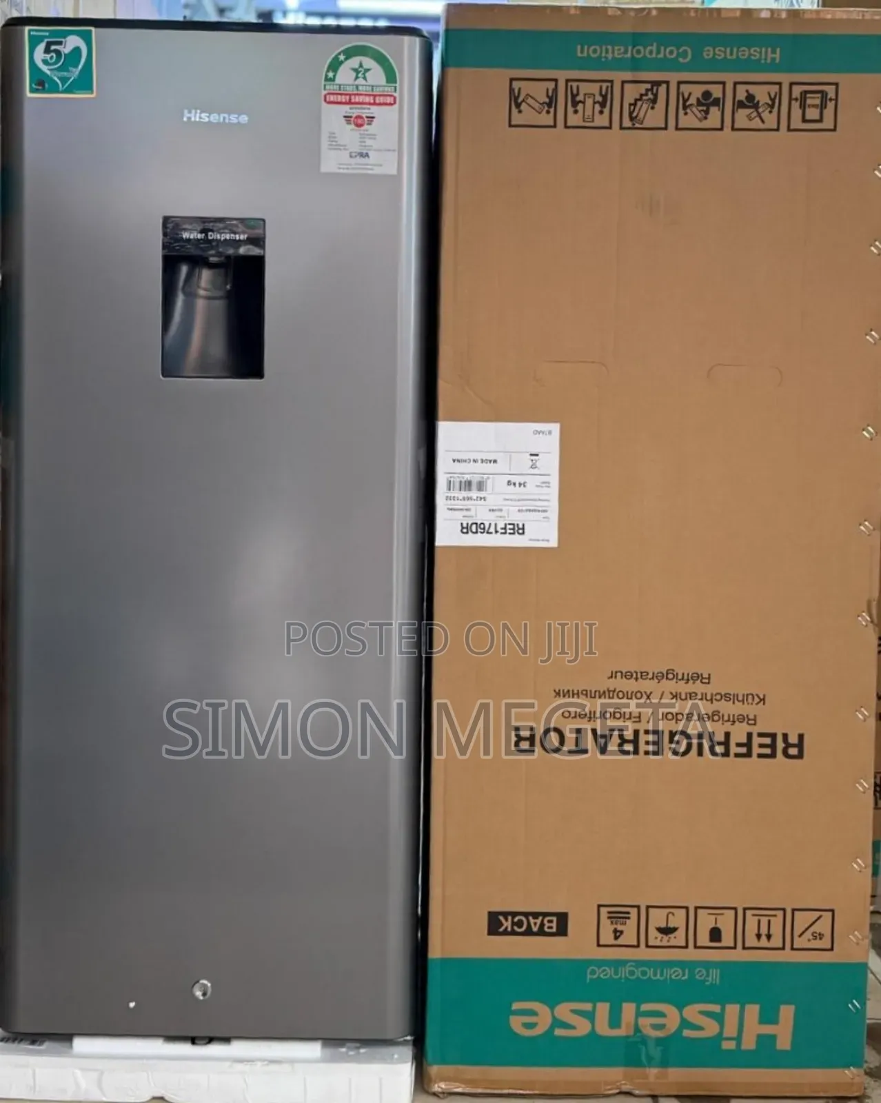176litres Hisense Fridge With Dispenser